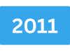 Weiße Zahlen 2011, zentriert auf einem einfarbig blauen, rechteckigen Hintergrund.