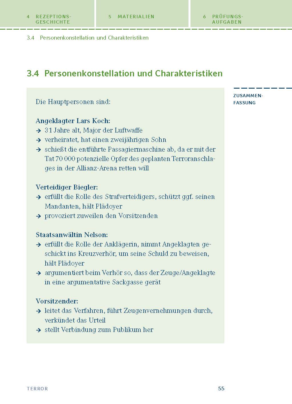 Terror von Ferdinand von Schirach - Textanalyse und Interpretation