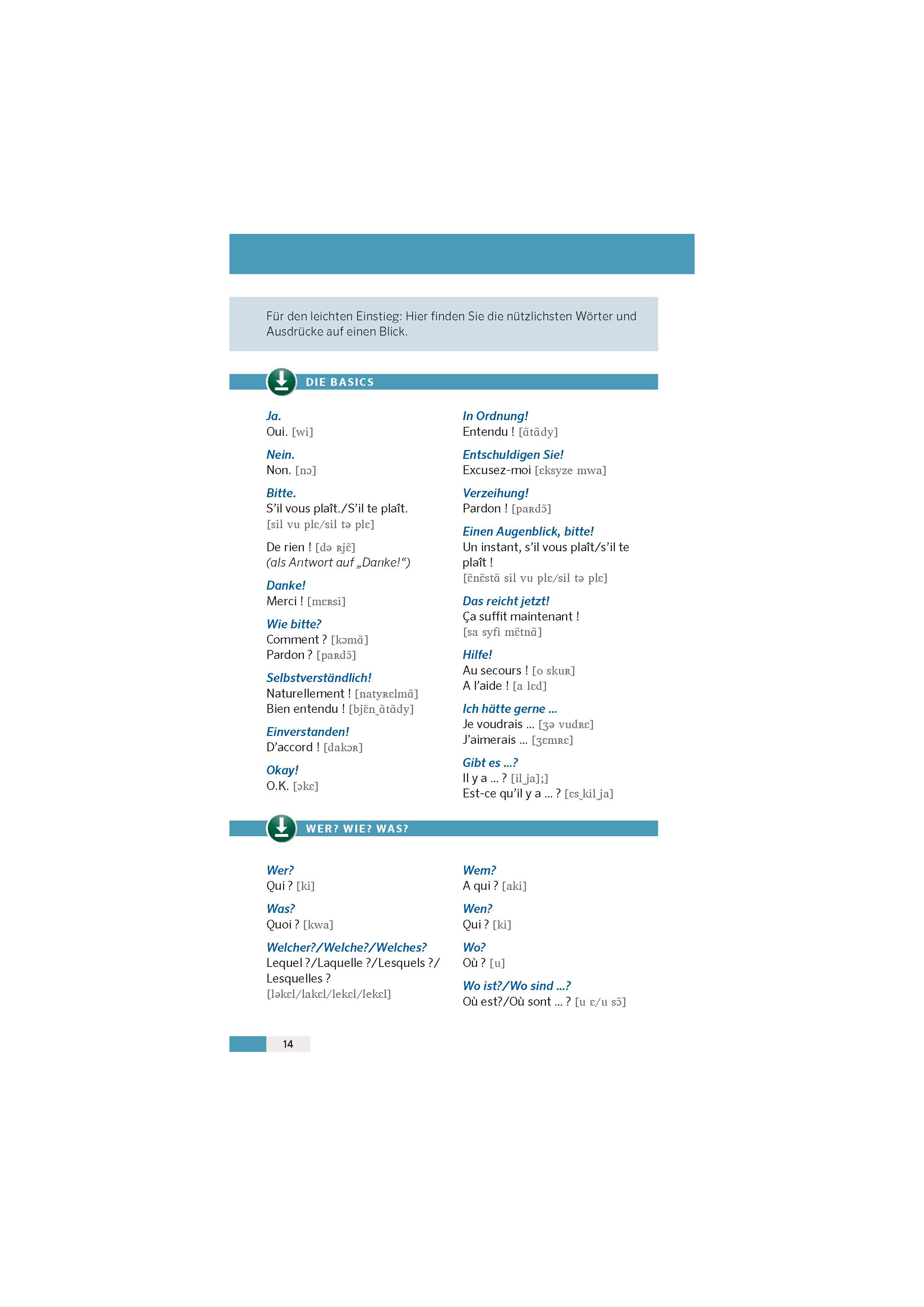 PONS Reise-Sprachführer Französisch