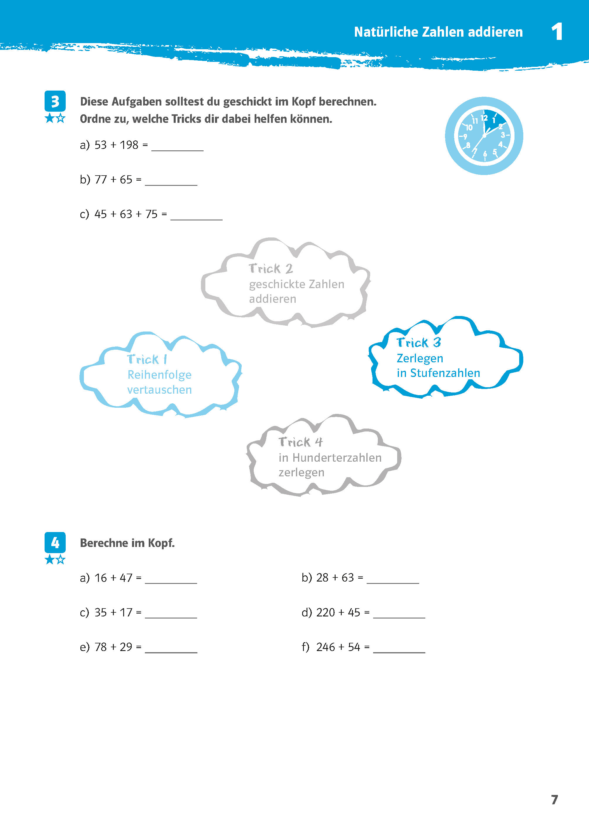 Klett 10-Minuten-Training Mathematik Grundrechenarten 5. Klasse