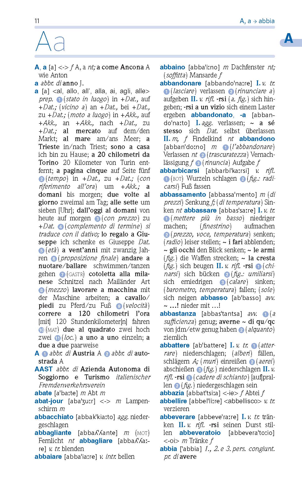 PONS Standardwörterbuch Plus Italienisch