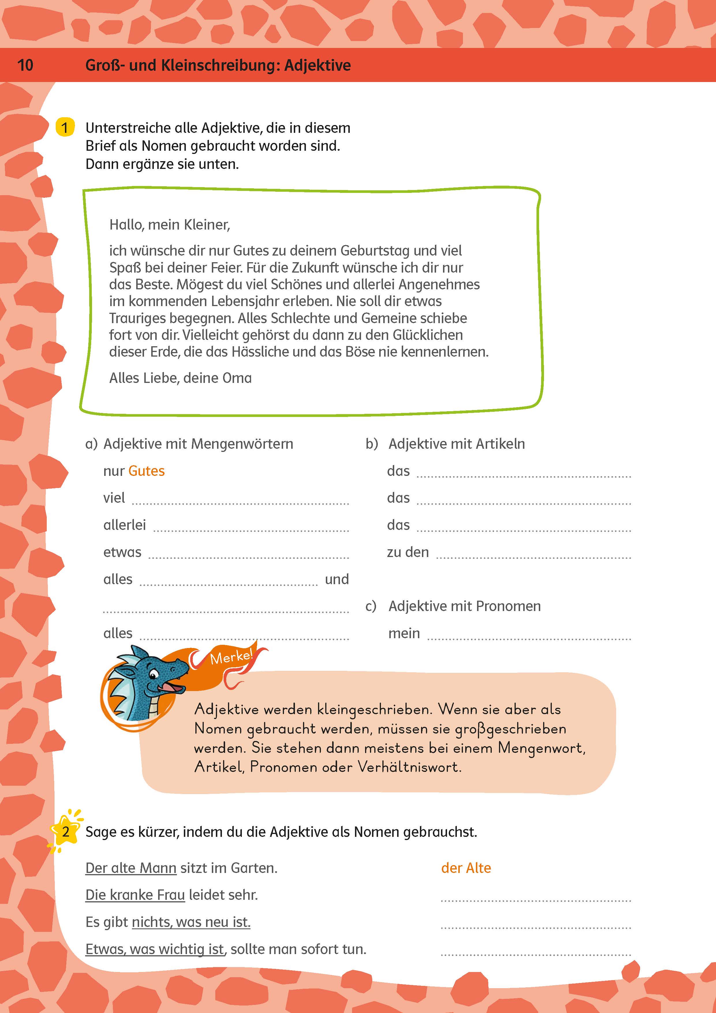 Klett Team Drachenstark: Das große Trainingsbuch Deutsch 4. Klasse