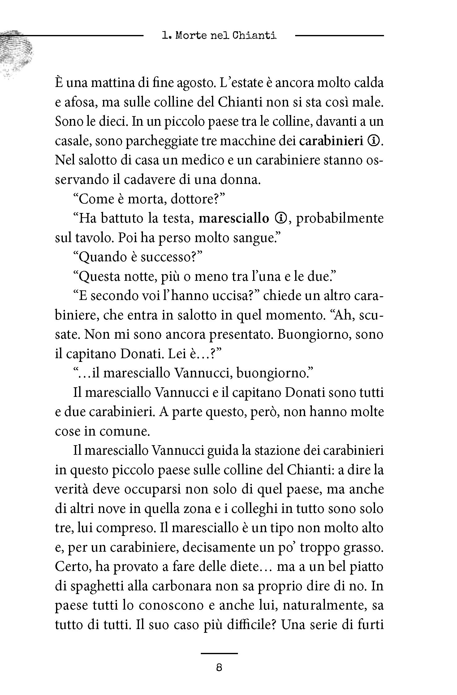 Langenscheidt Krimi zweisprachig Italienisch - Morte nel Chianti - Tod im Chianti (A1/A2)