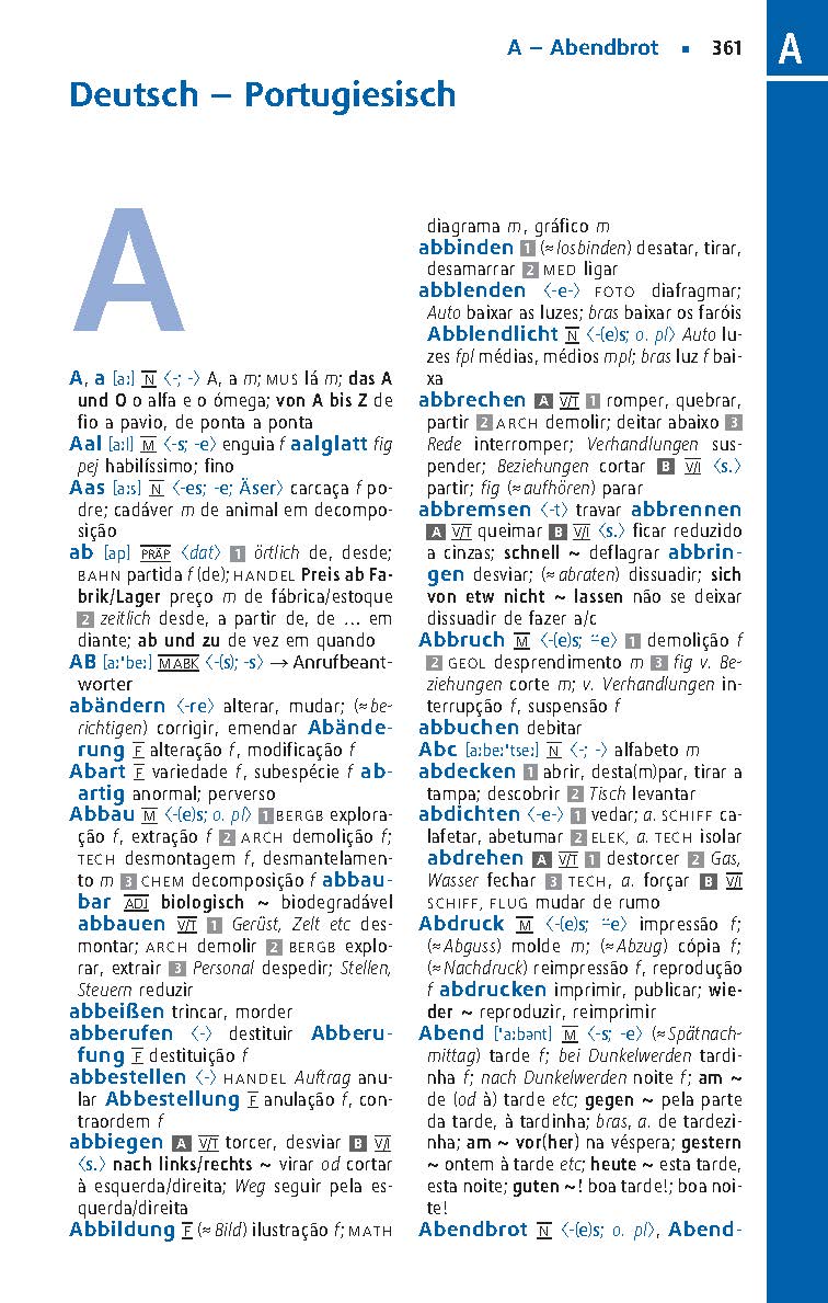 Langenscheidt Praktisches Wörterbuch Portugiesisch