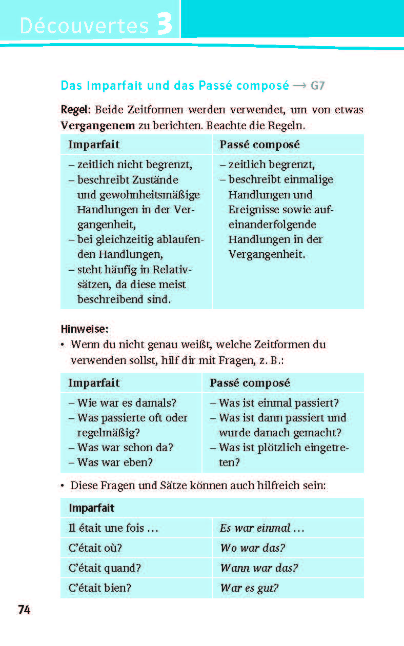 Découvertes (ab 2020) kompaktWissen 1.-5. Lernjahr