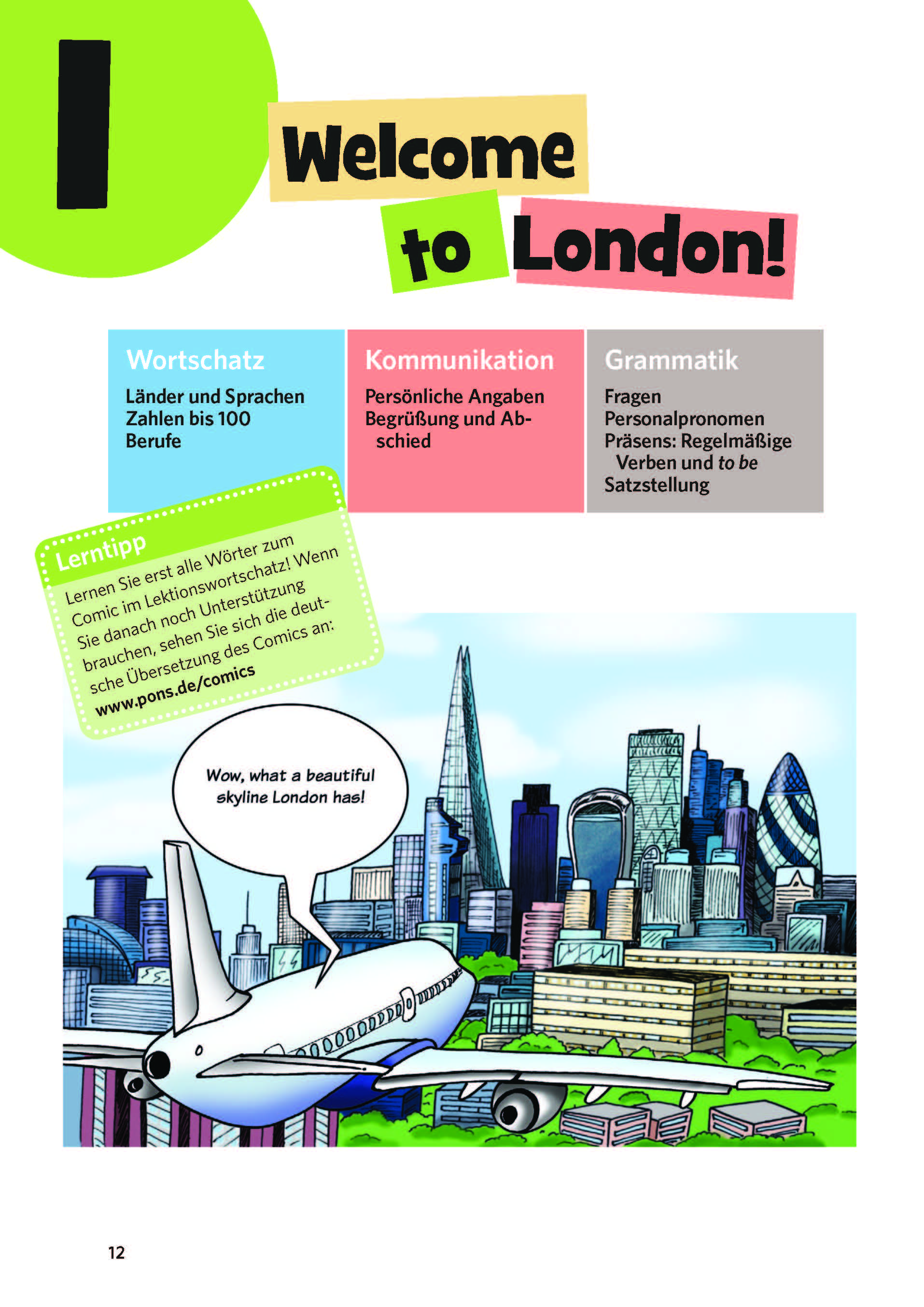 PONS Sprachlern-Comic Englisch