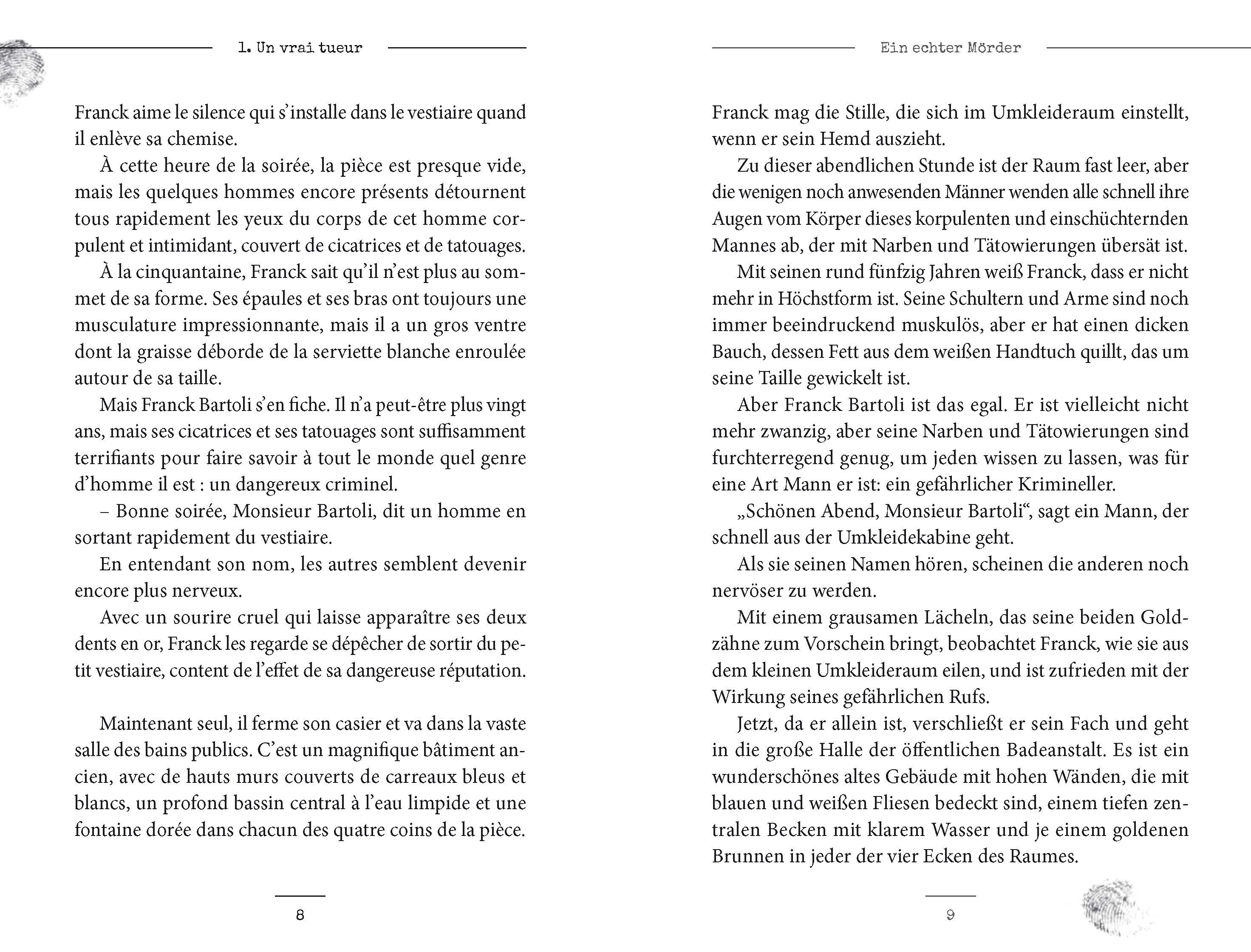 Langenscheidt Krimi zweisprachig Französisch - Un vrai tueur - Ein echter Mörder (A2/B1)