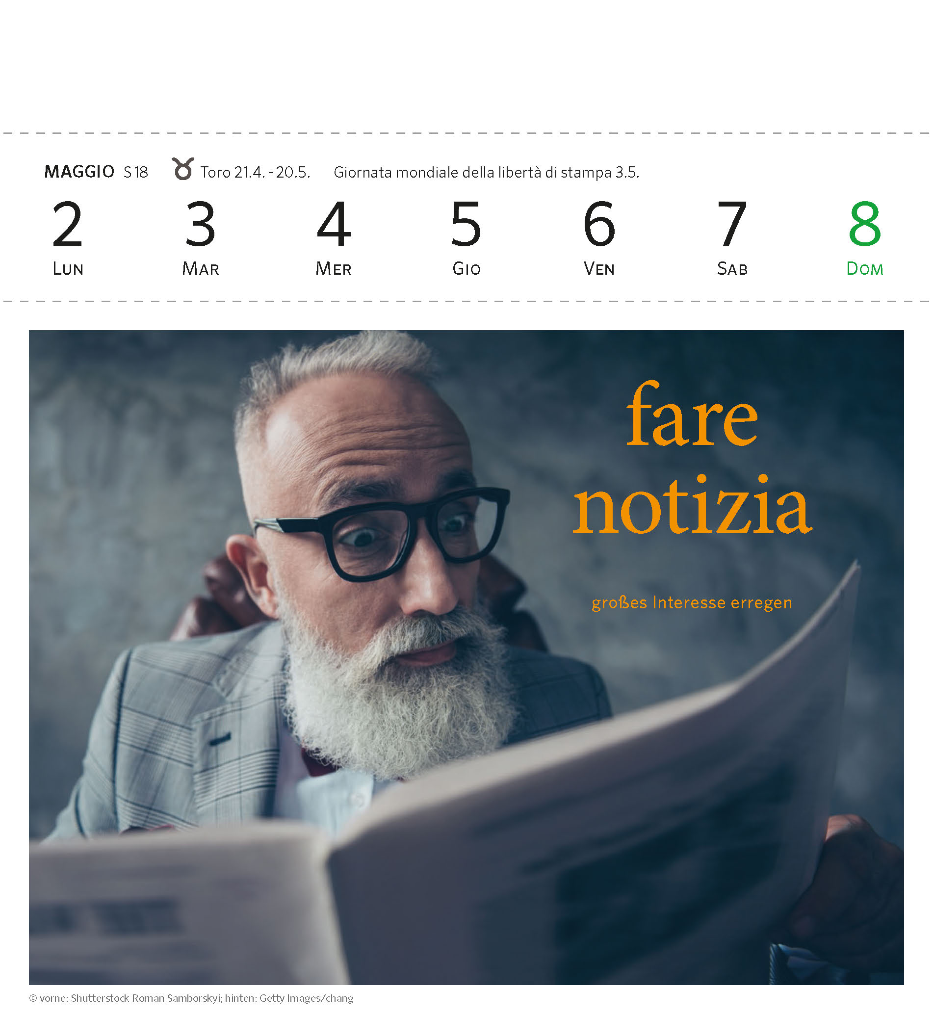 PONS Sprachkalender 2022 Italienisch