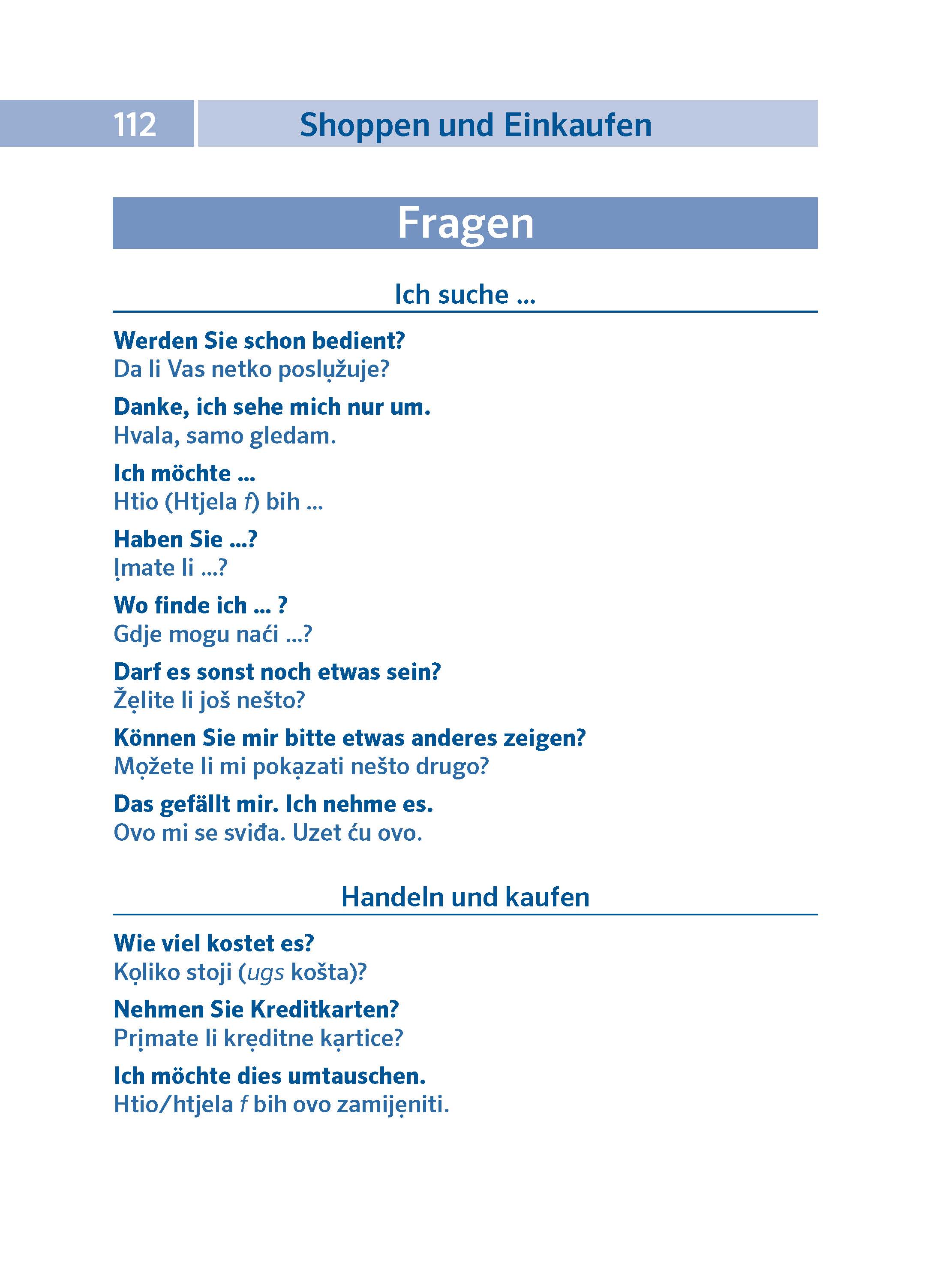 PONS Pocket-Sprachführer Kroatisch