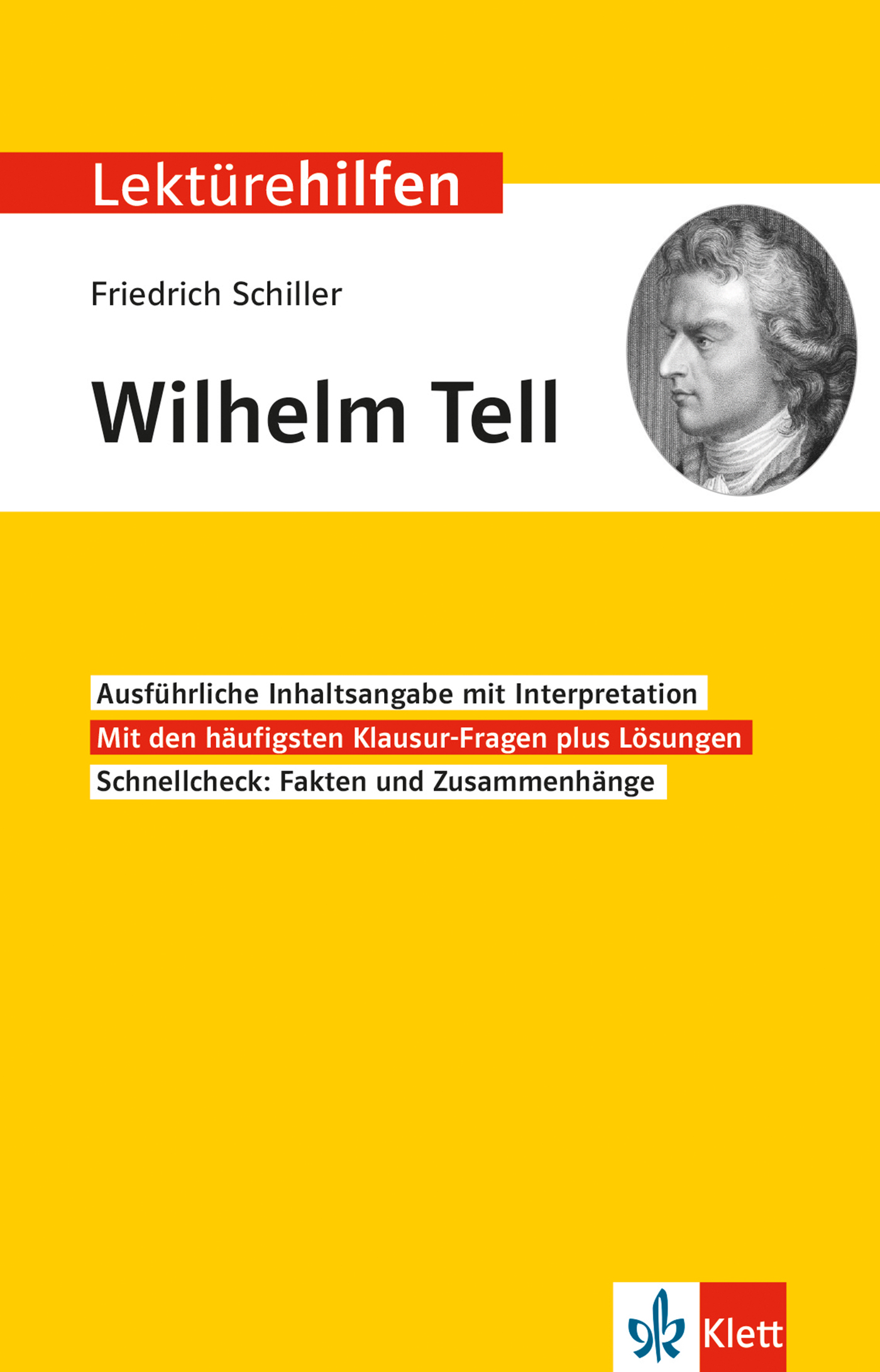 Klett Lektürehilfen Friedrich Schiller, Wilhelm Tell