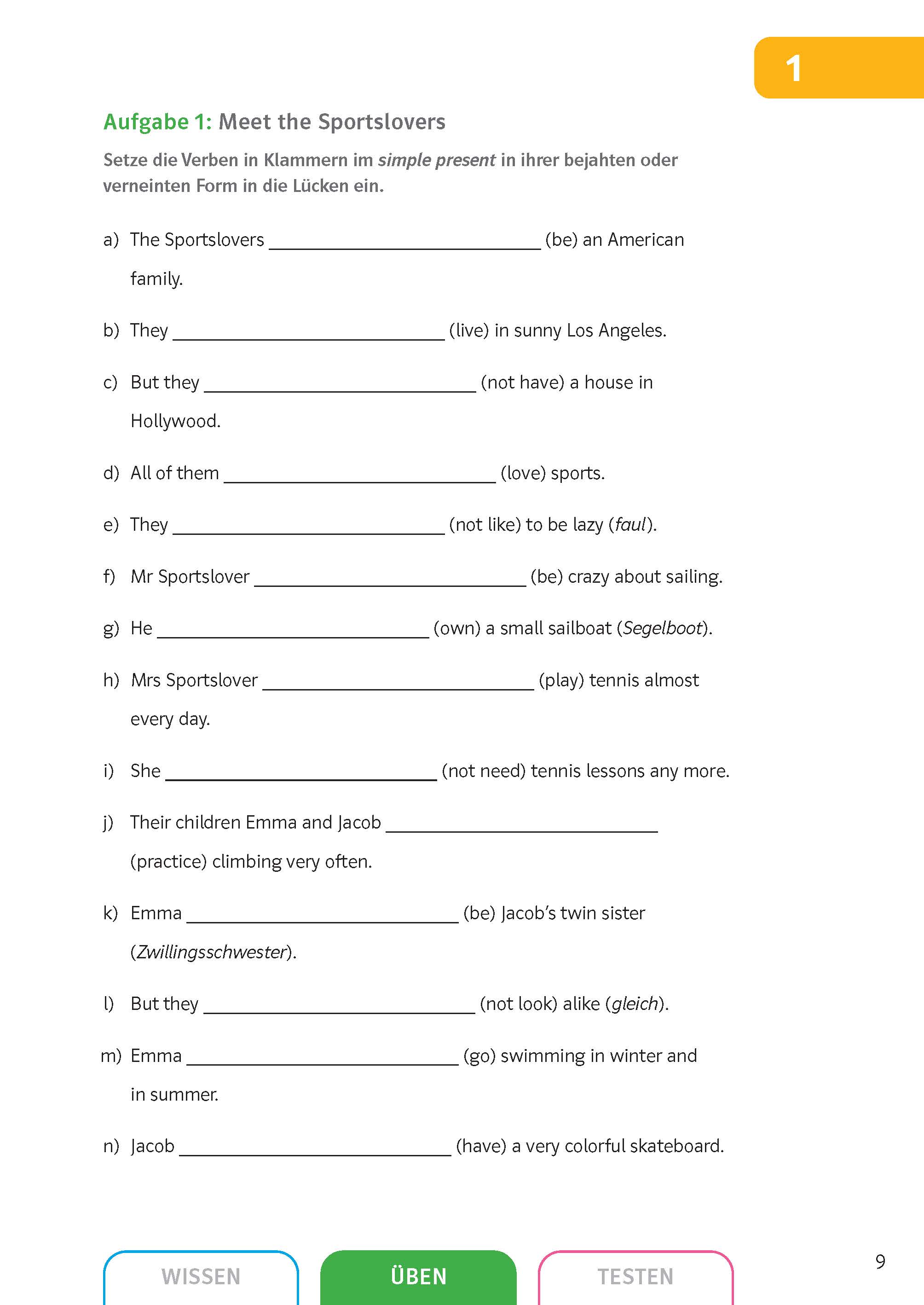 Klett Sicher in Englisch Grammatik  7./8. Klasse Klett Sicher in Englisch Grammatik  7./8. Klasse