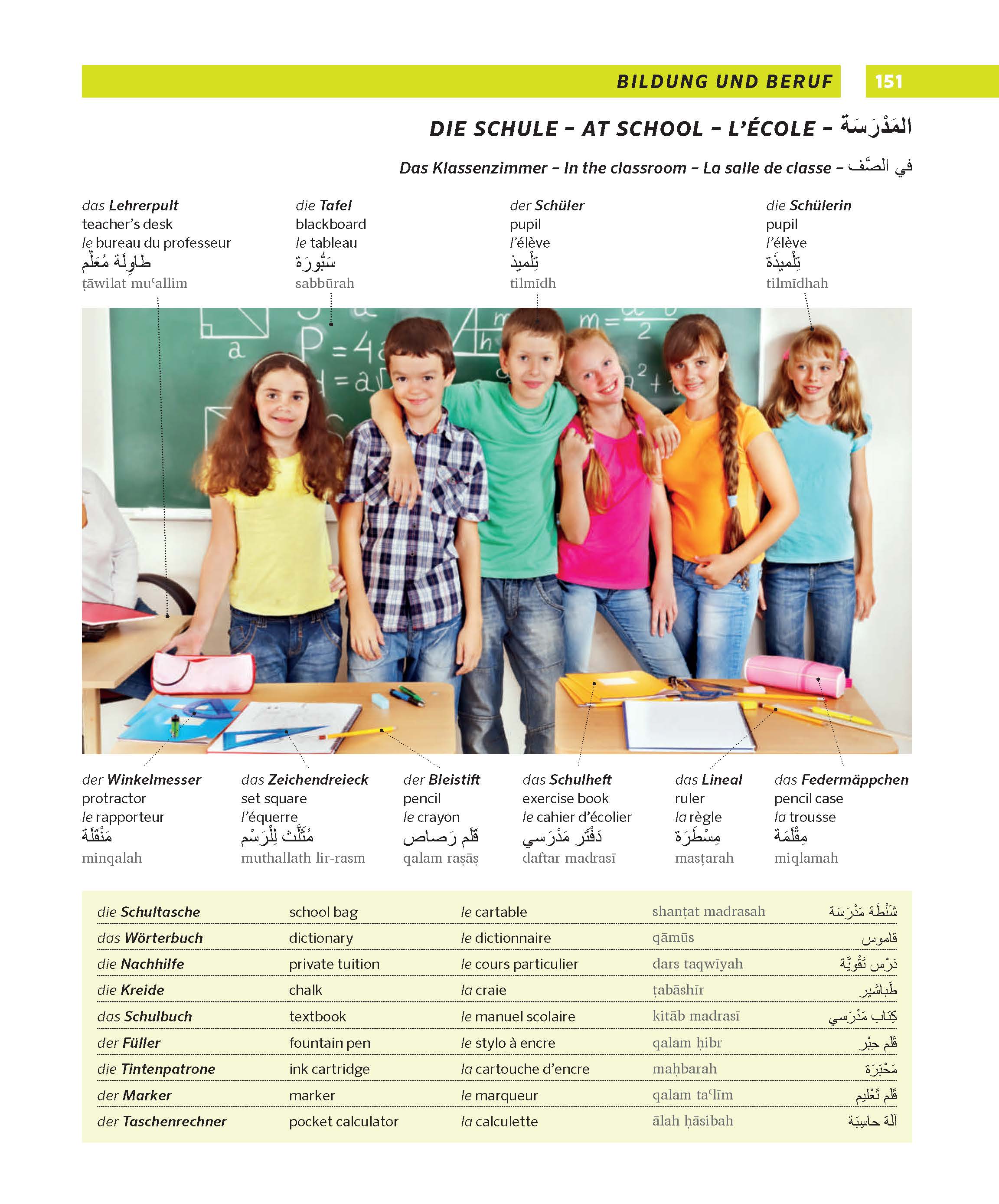 PONS Großes Bildwörterbuch Arabisch - Deutsch + Englisch und Französisch PONS Großes Bildwörterbuch Arabisch - Deutsch + Englisch und Französisch