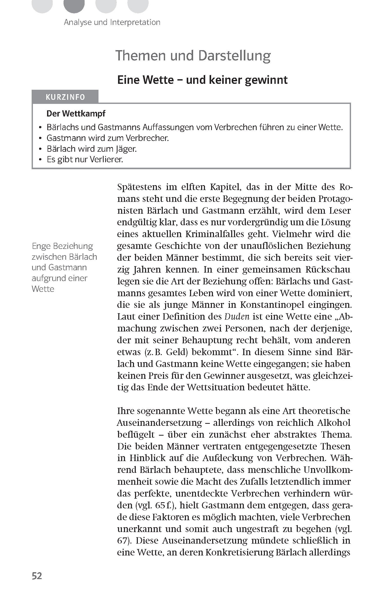 Klett Lektürehilfen Friedrich Dürrenmatt, Der Richter und sein Henker