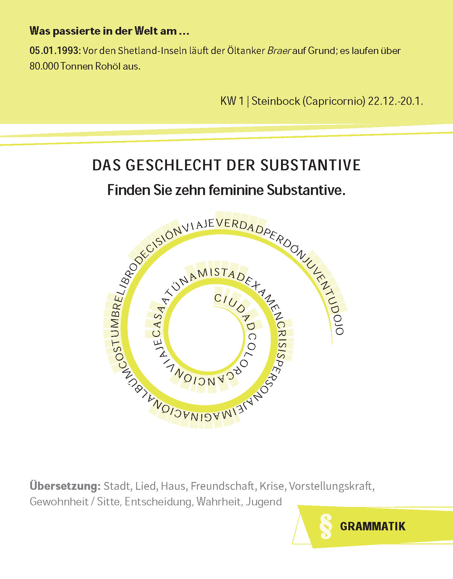 Langenscheidt Sprachkalender Spanisch 2022 Langenscheidt Sprachkalender Spanisch 2022