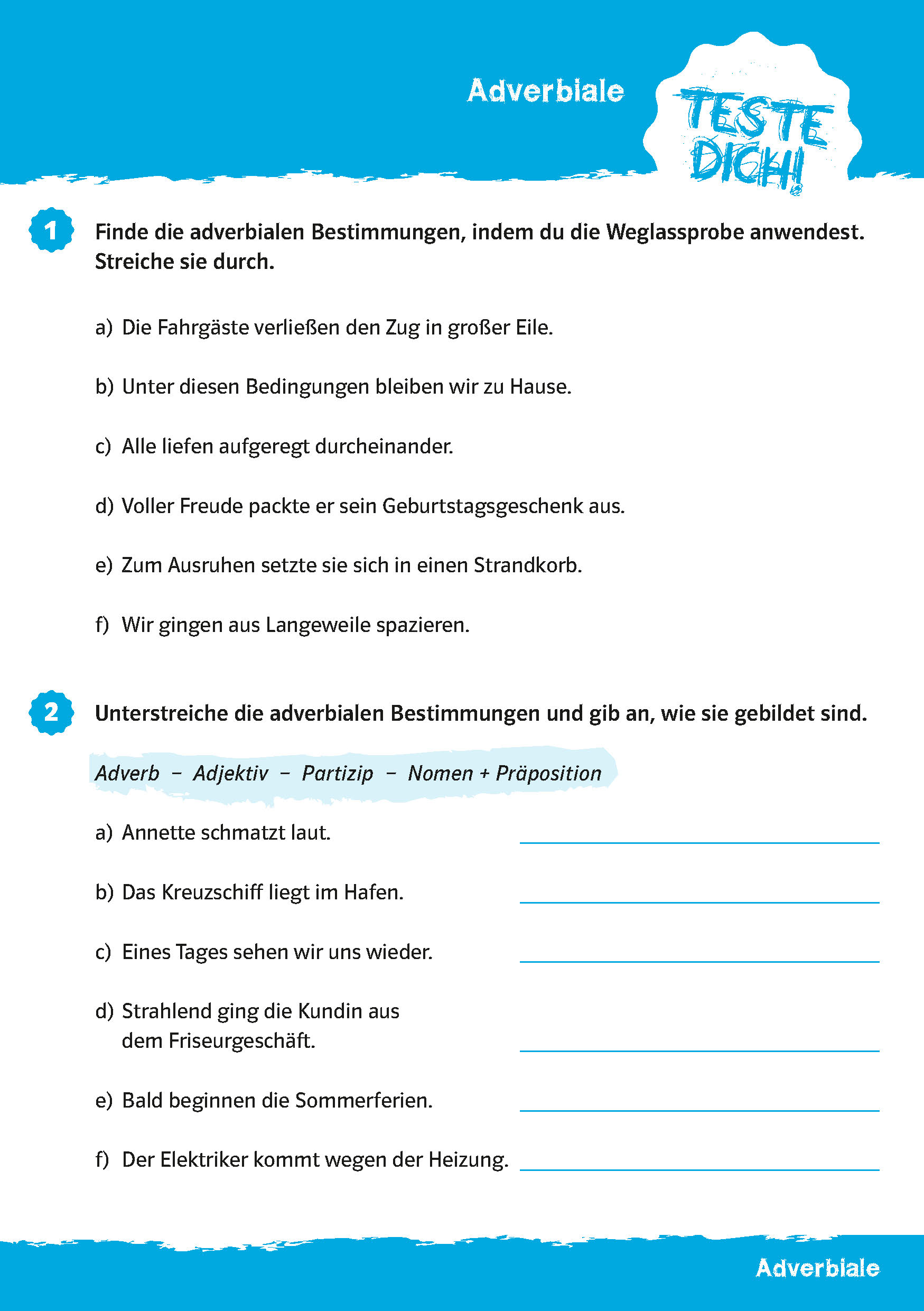 PONS Blitztraining Deutsch 6. Klasse