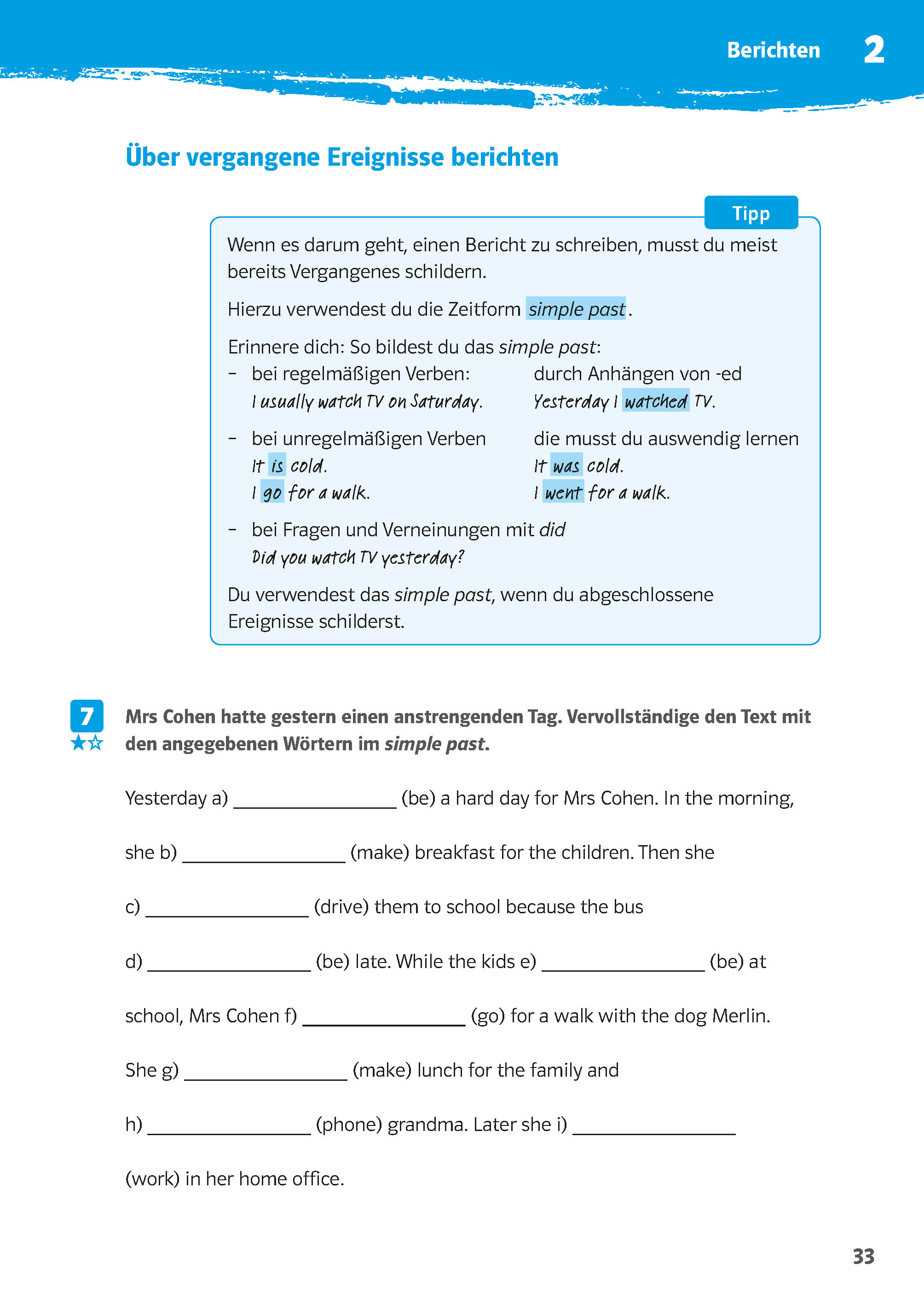 Klett 10-Minuten-Training Englisch Aufsatz Erste englische Texte schreiben 5./6. Klasse