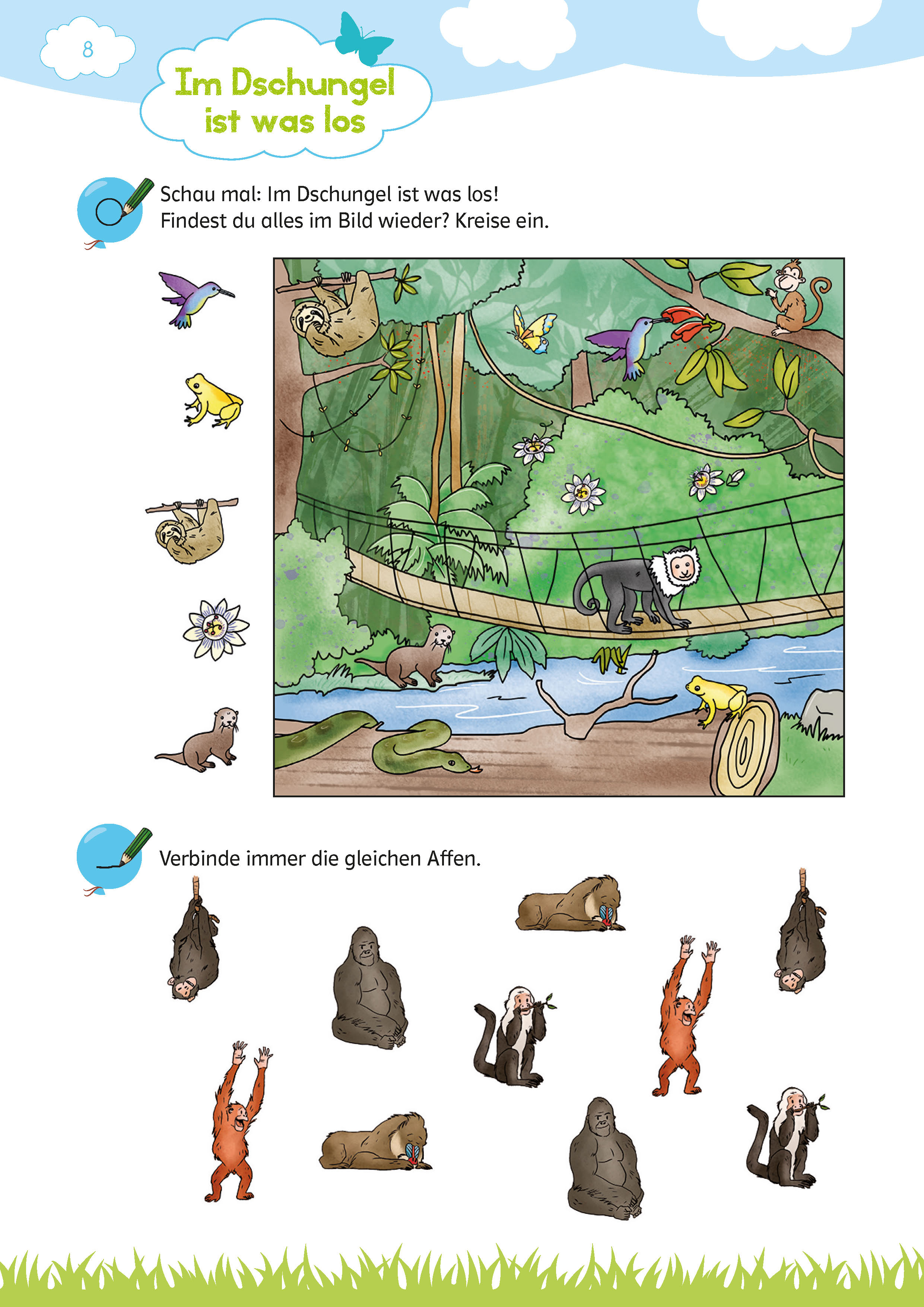 Klett Mein großes buntes Vorschul-Rätselbuch