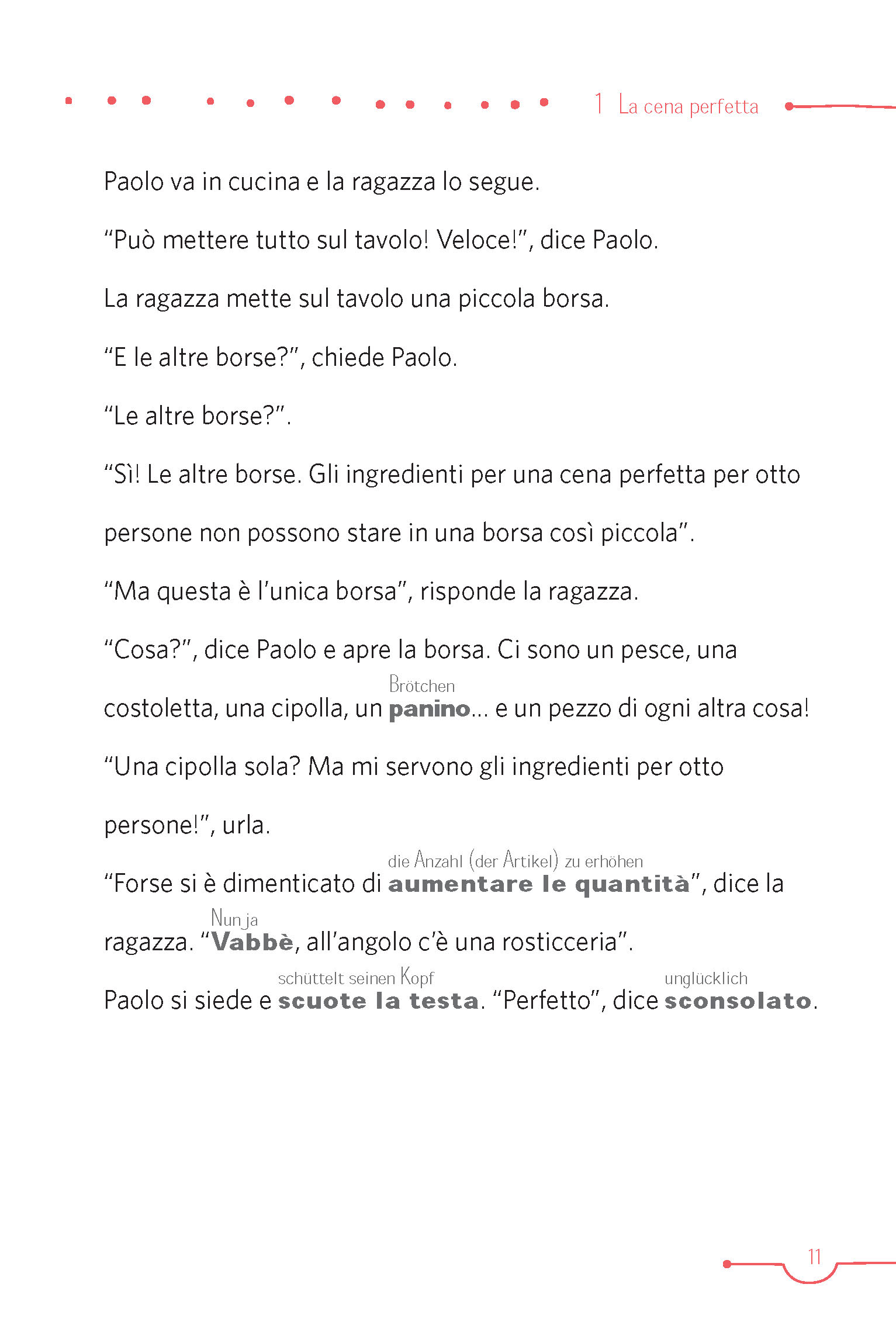 PONS 5-Minuten-Lektüren Italienisch A1 - Casa dolce casa