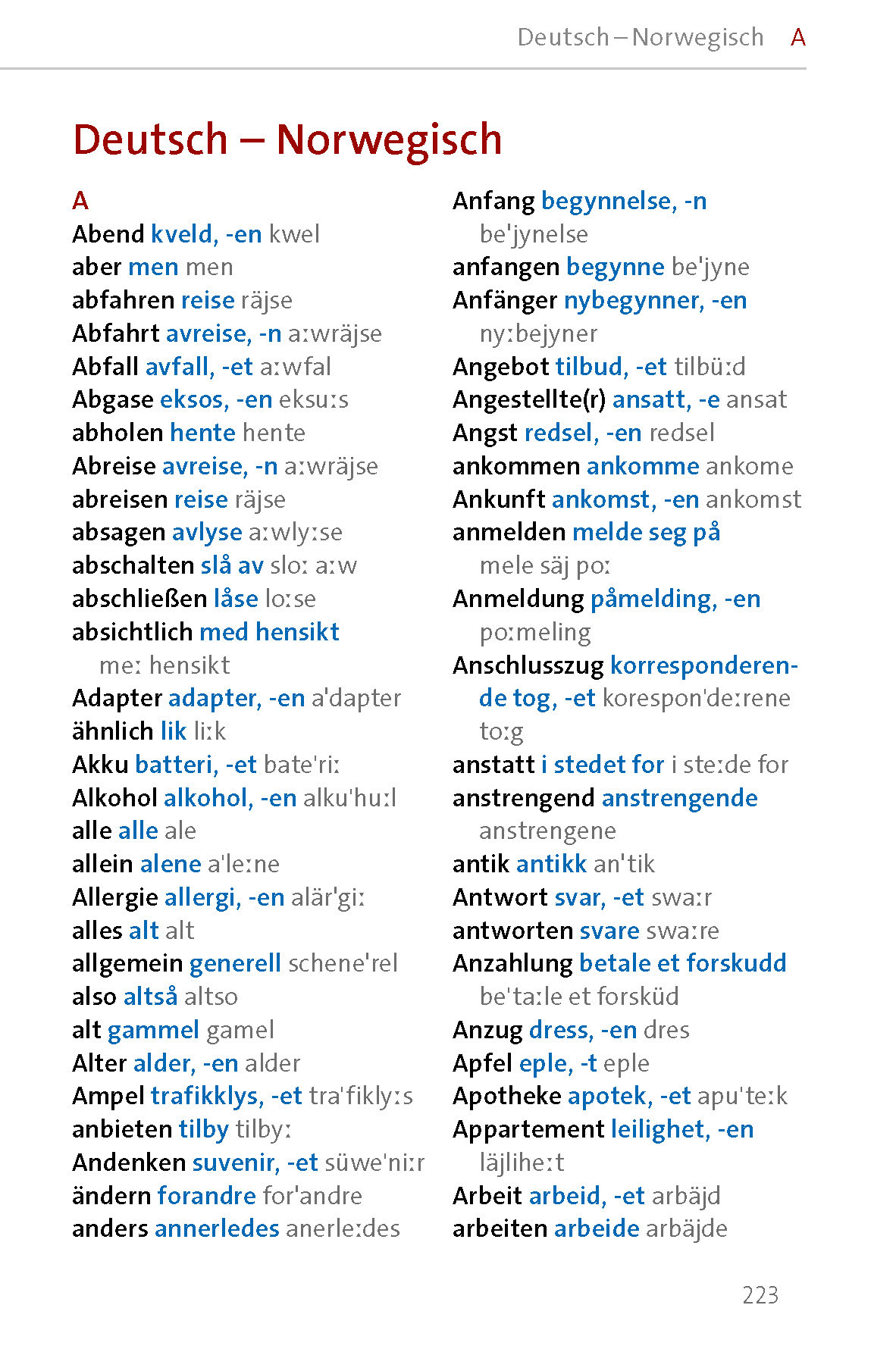 Langenscheidt Sprachführer Norwegisch Langenscheidt Sprachführer Norwegisch