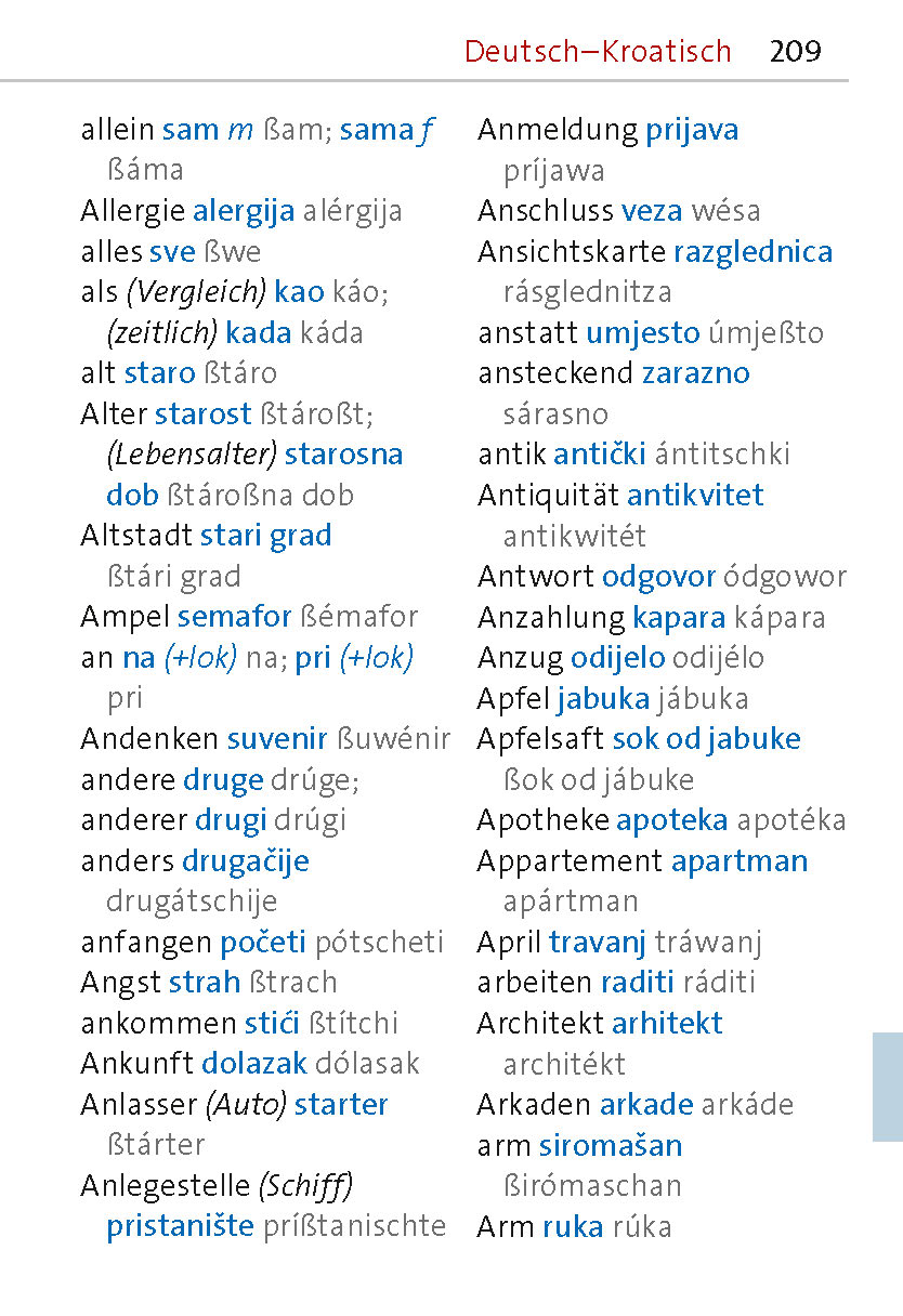 Langenscheidt Universal-Sprachführer Kroatisch