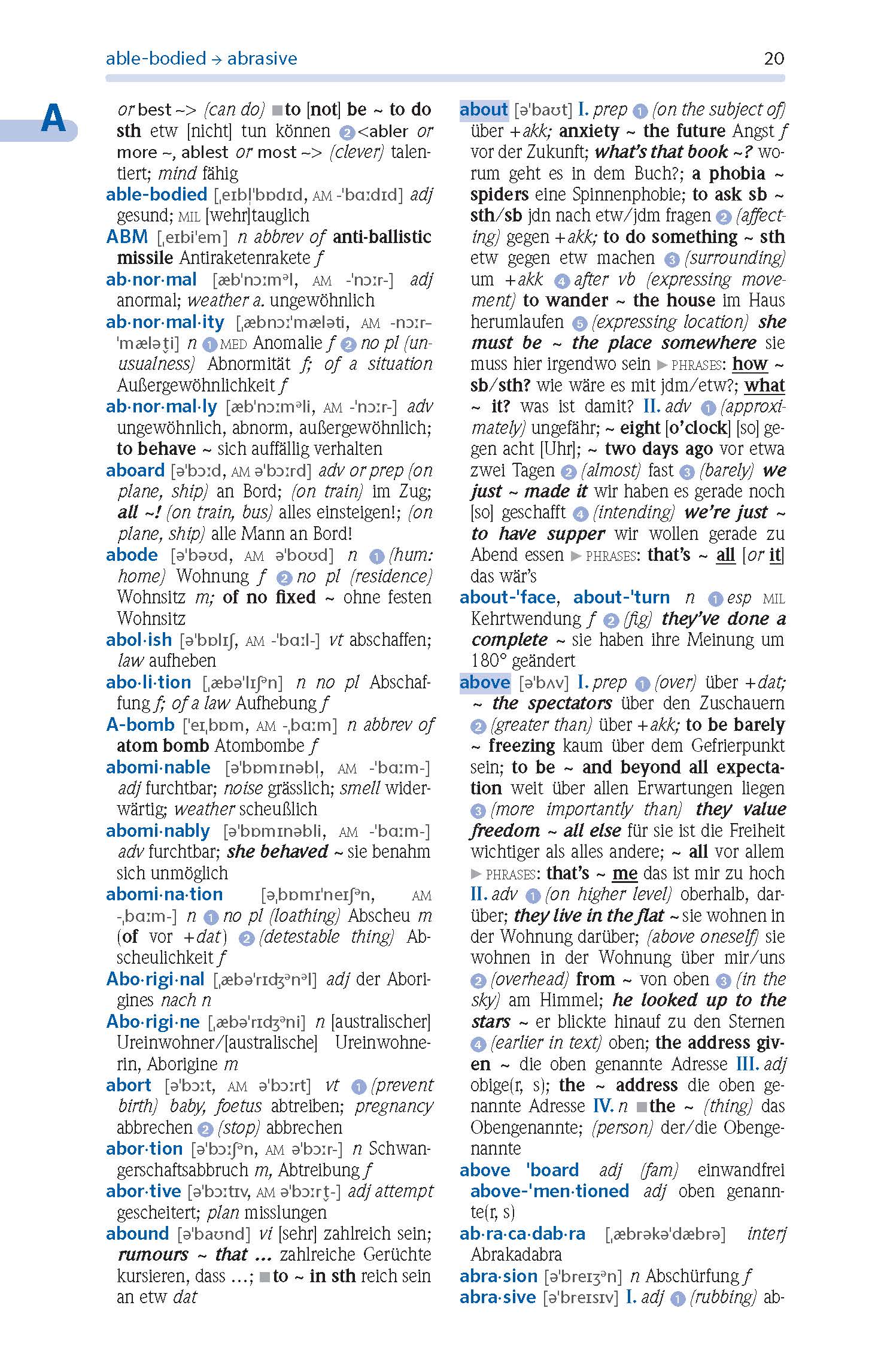 PONS Schülerwörterbuch Englisch