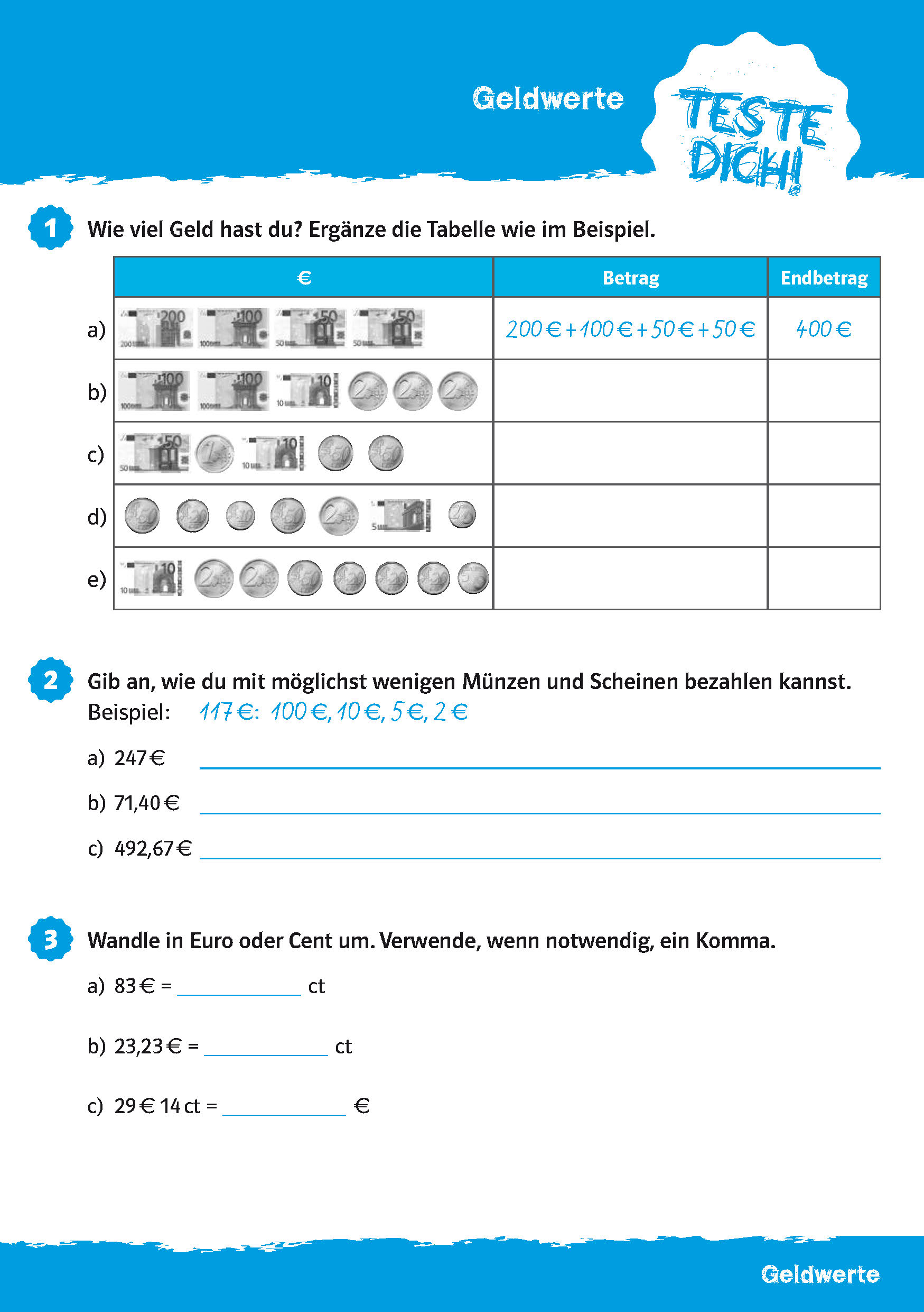 PONS Blitztraining Mathematik 5. Klasse
