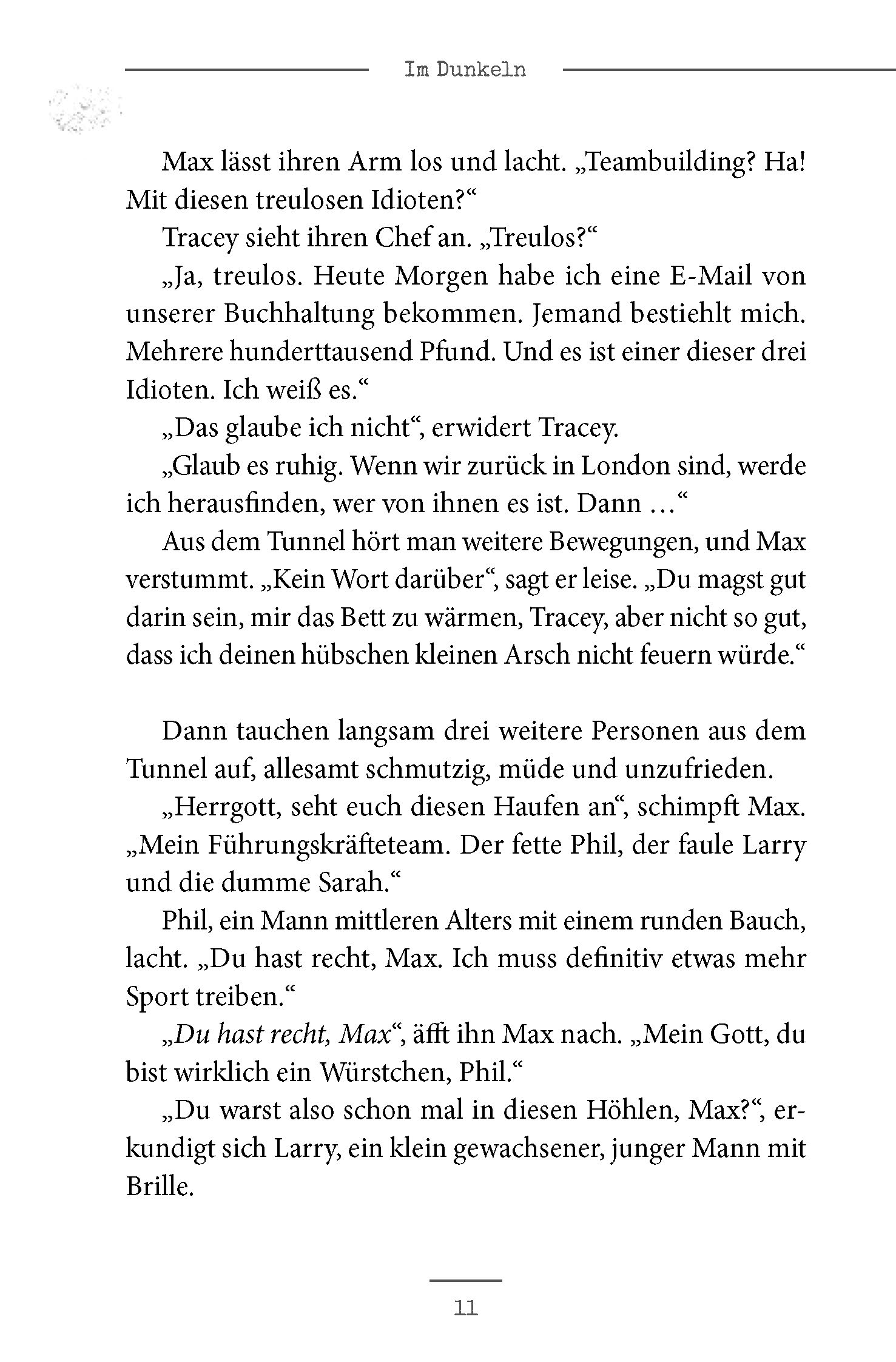 Langenscheidt Krimi zweisprachig Englisch - In the Dark - Im Dunkeln (A1/A2)