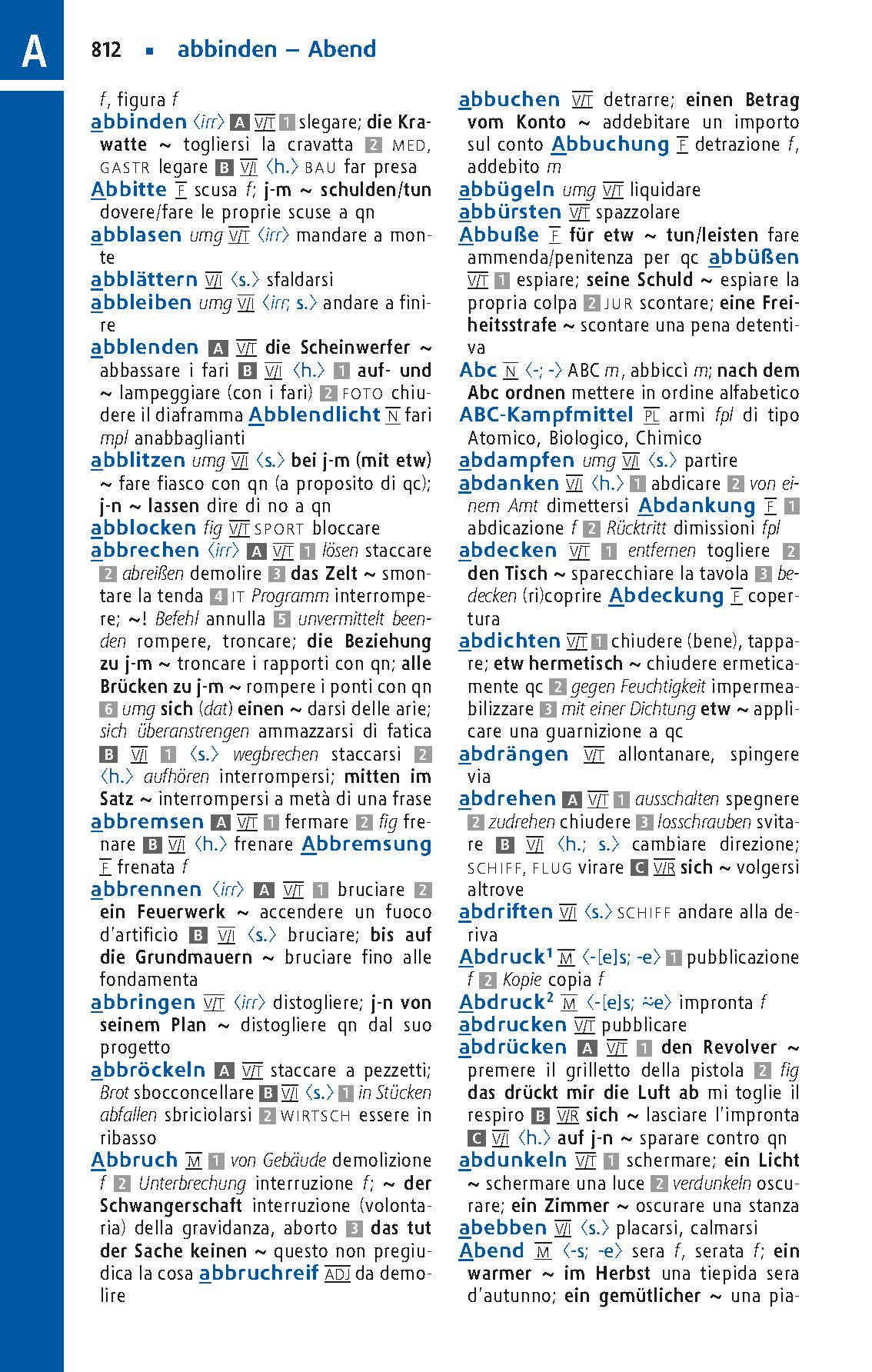 Langenscheidt Taschenwörterbuch Italienisch