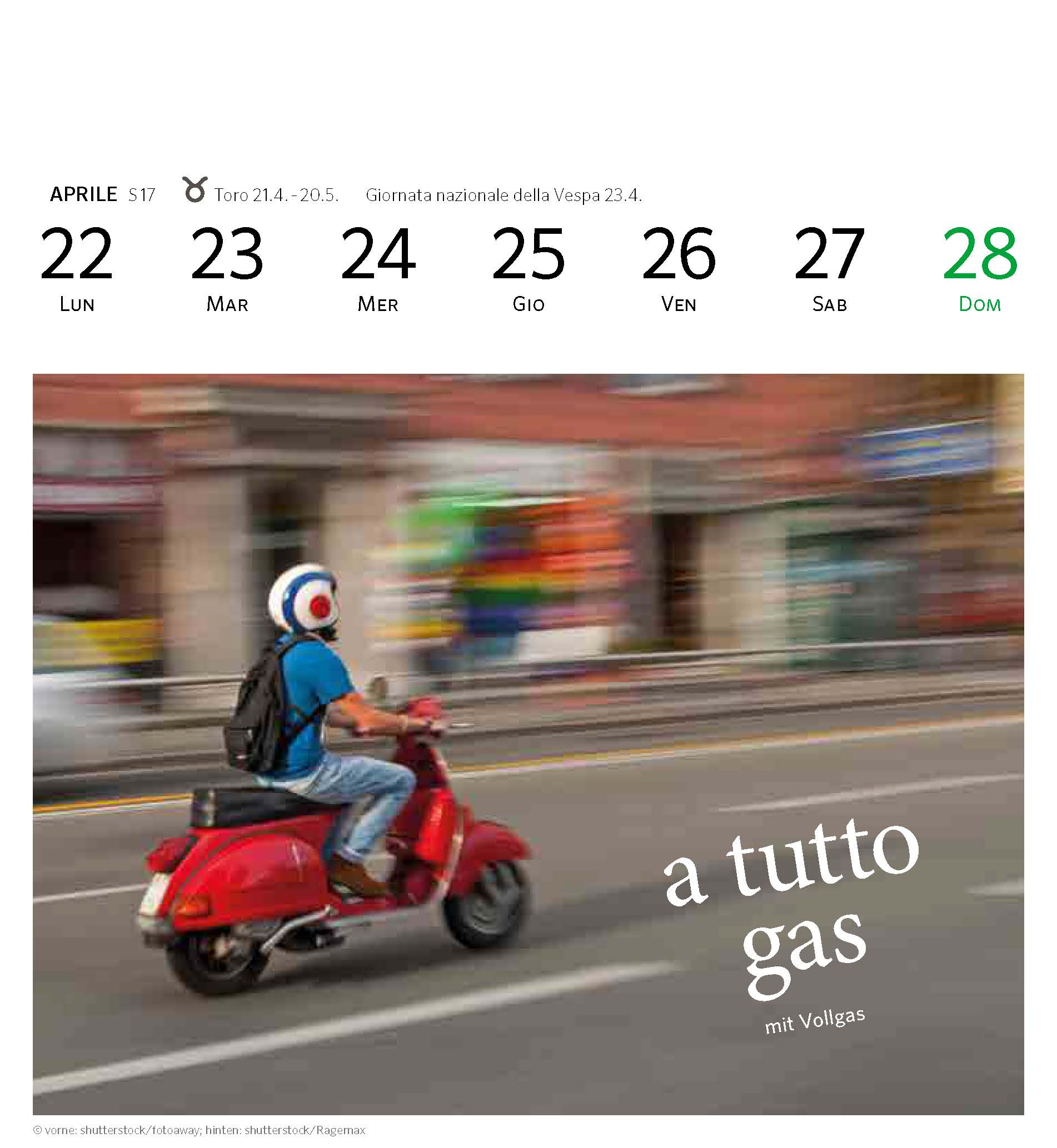 PONS Sprachkalender 2024 Italienisch