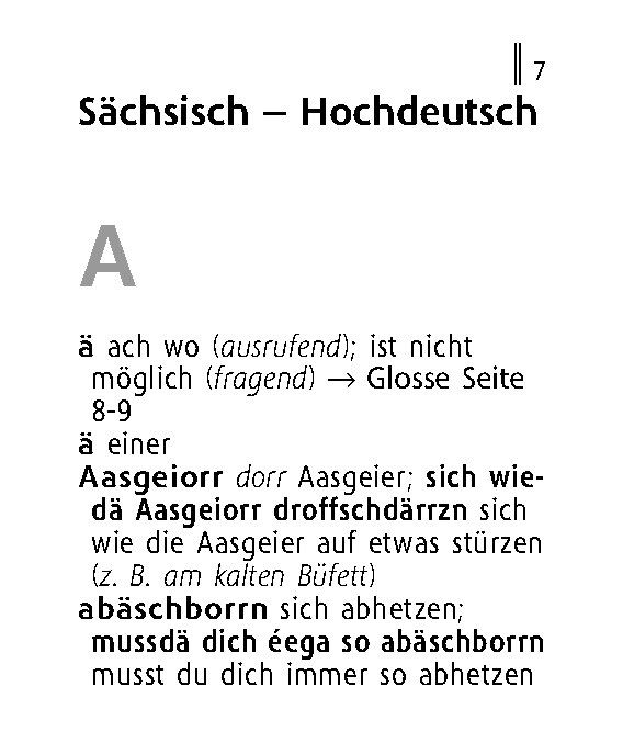 Langenscheidt Lilliput Sächsisch Langenscheidt Lilliput Sächsisch