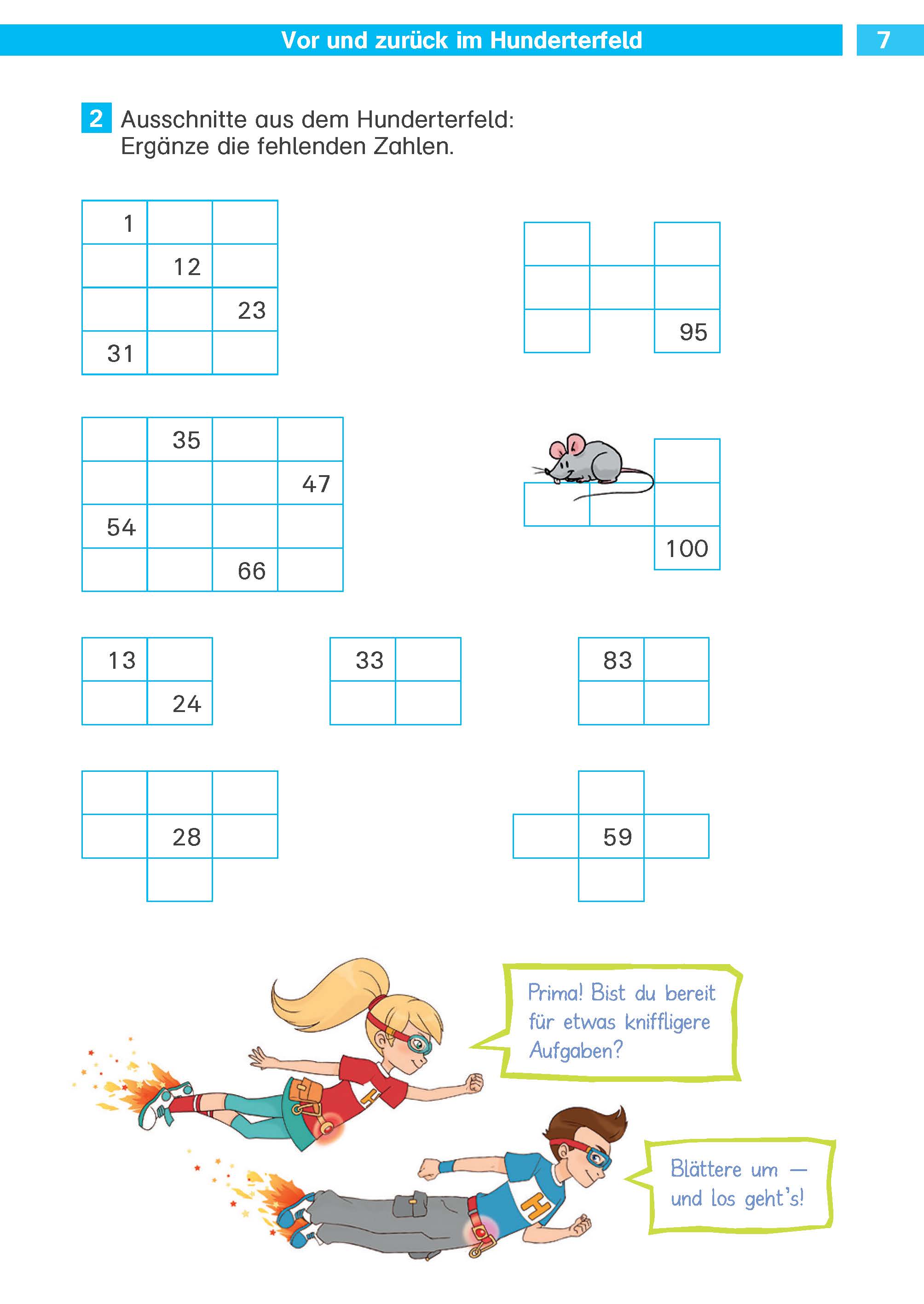 Klett Die Mathe-Helden: Kopfrechnen 3. Klasse