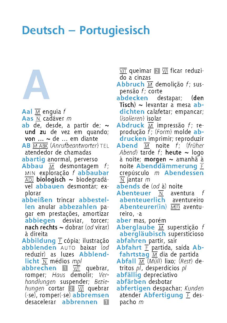 Langenscheidt Universal-Wörterbuch Portugiesisch