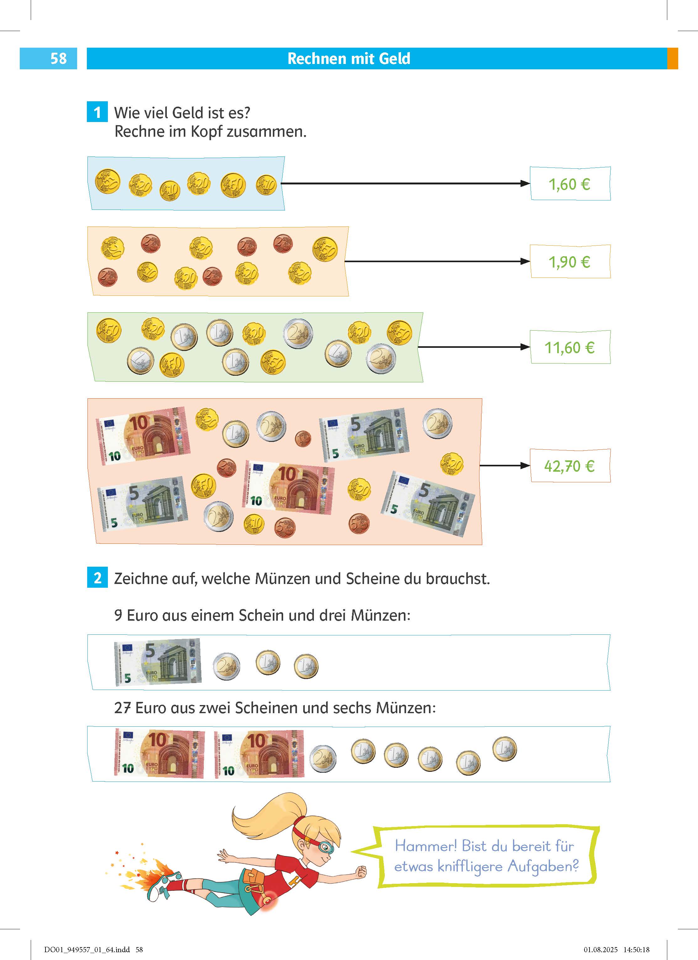 Klett Die Mathe-Helden: Kopfrechnen 2. Klasse