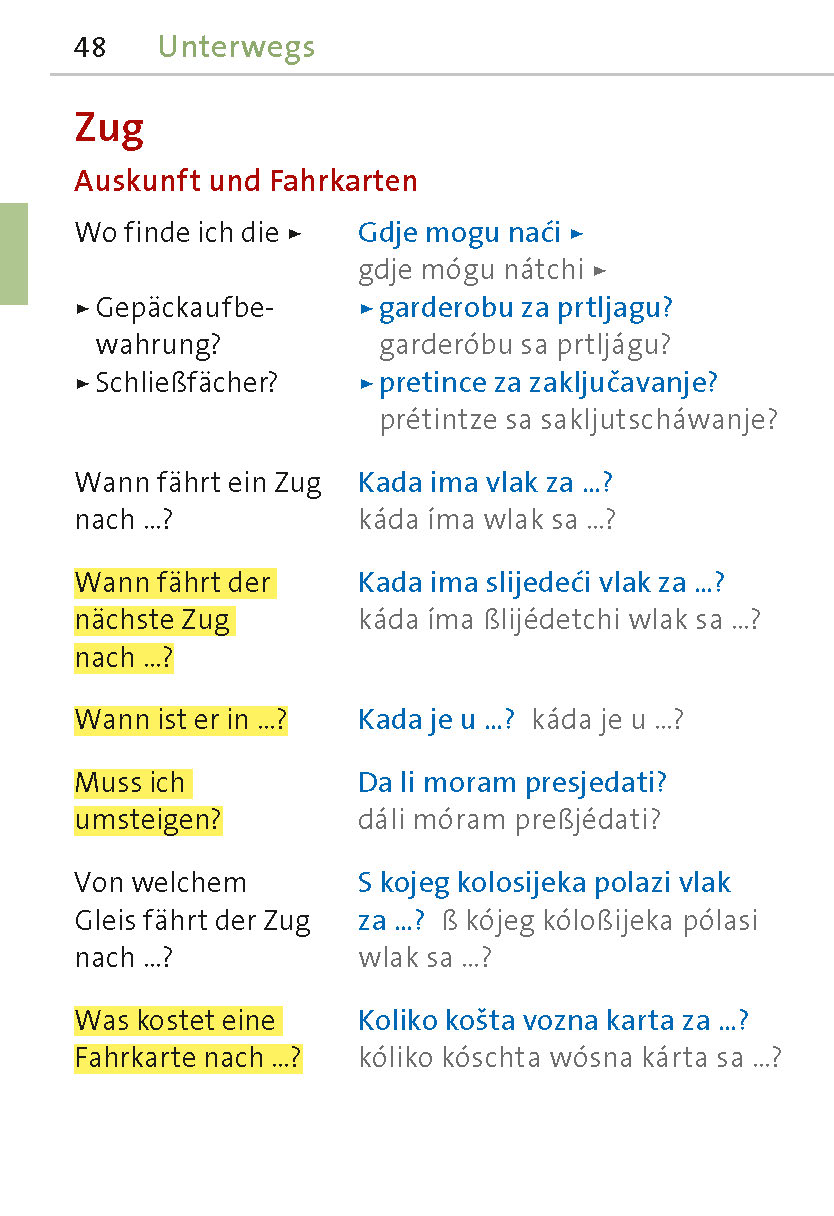 Langenscheidt Universal-Sprachführer Kroatisch