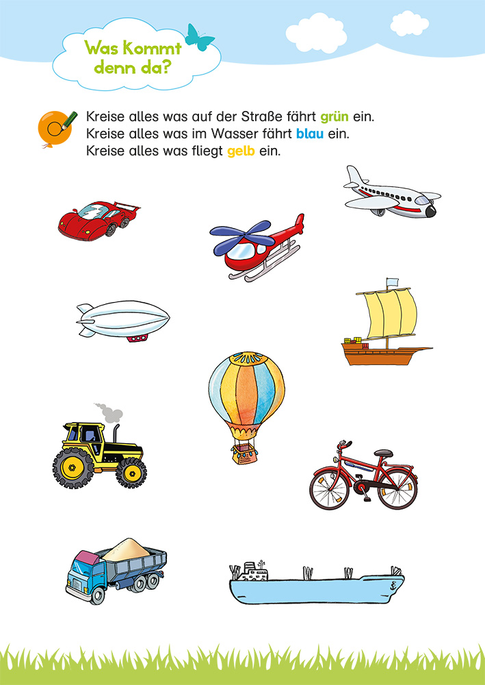 Klett Mein großer bunter Vorschul-Block