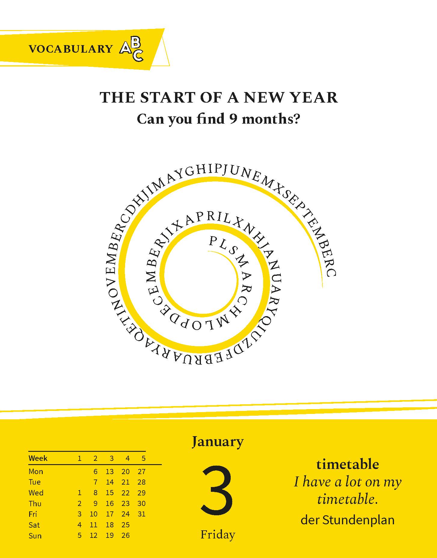 Langenscheidt Sprachkalender Englisch 2025 9783125636163