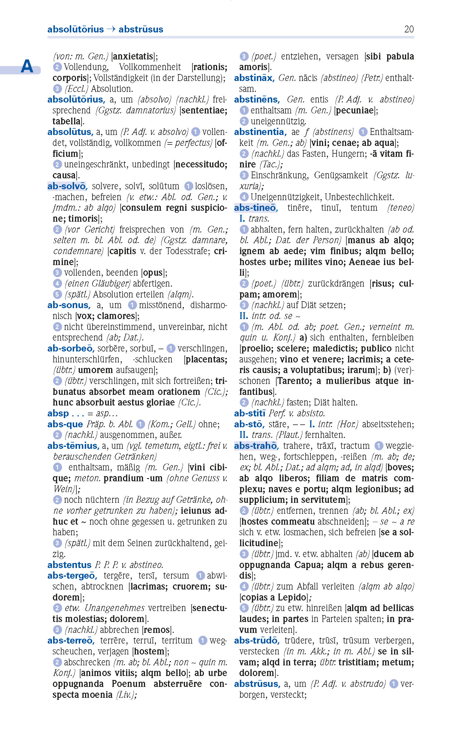 PONS Wörterbuch für Schule und Studium Latein