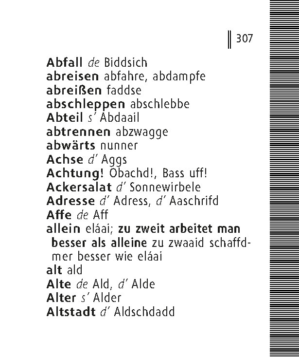 Langenscheidt Lilliput Badisch Langenscheidt Lilliput Badisch