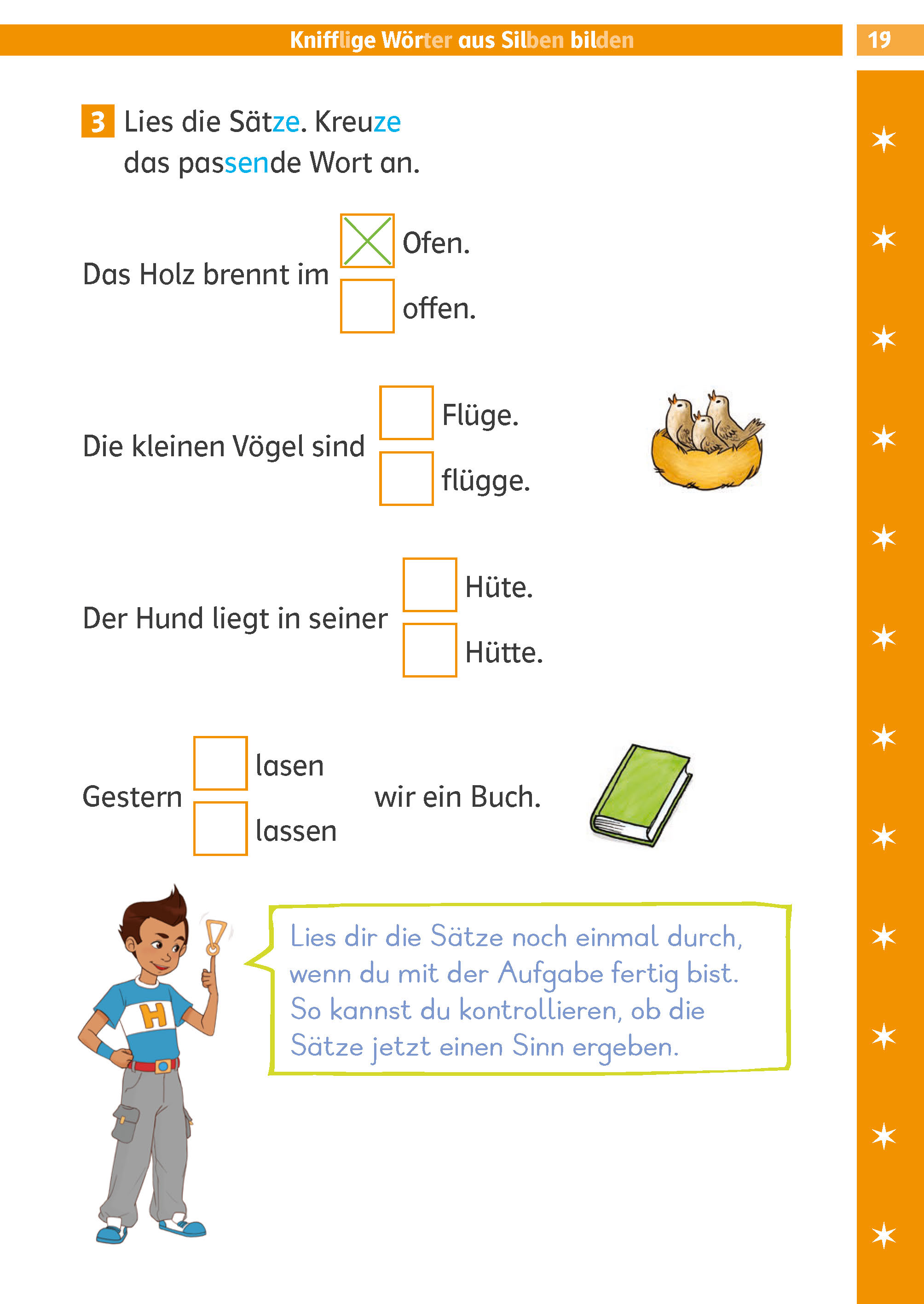 Klett Die Deutsch-Helden: Silben-Lesetraining 1. Klasse