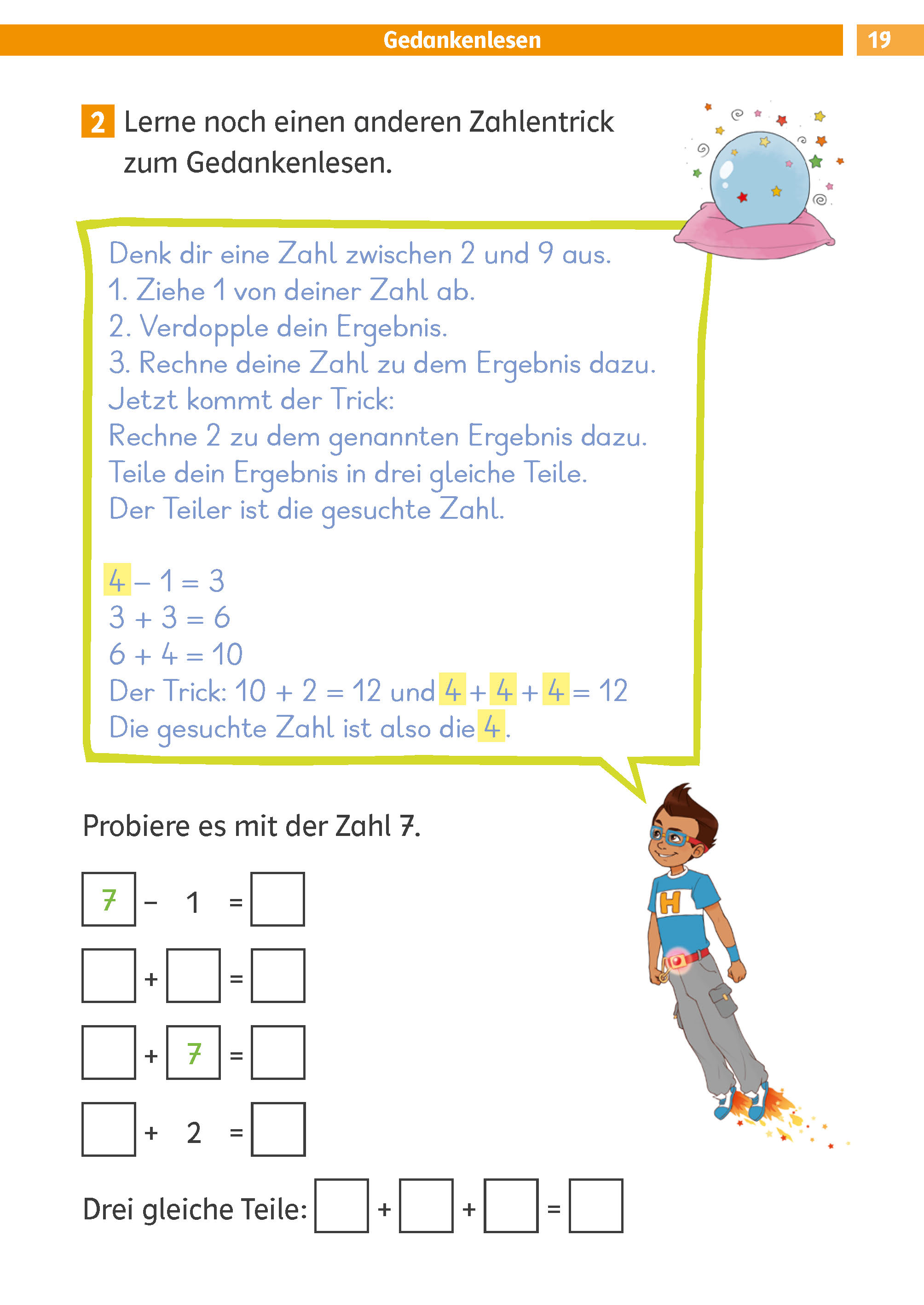 Klett Die Mathe-Helden: Knobelaufgaben für Mathe-Helden 1. Klasse
