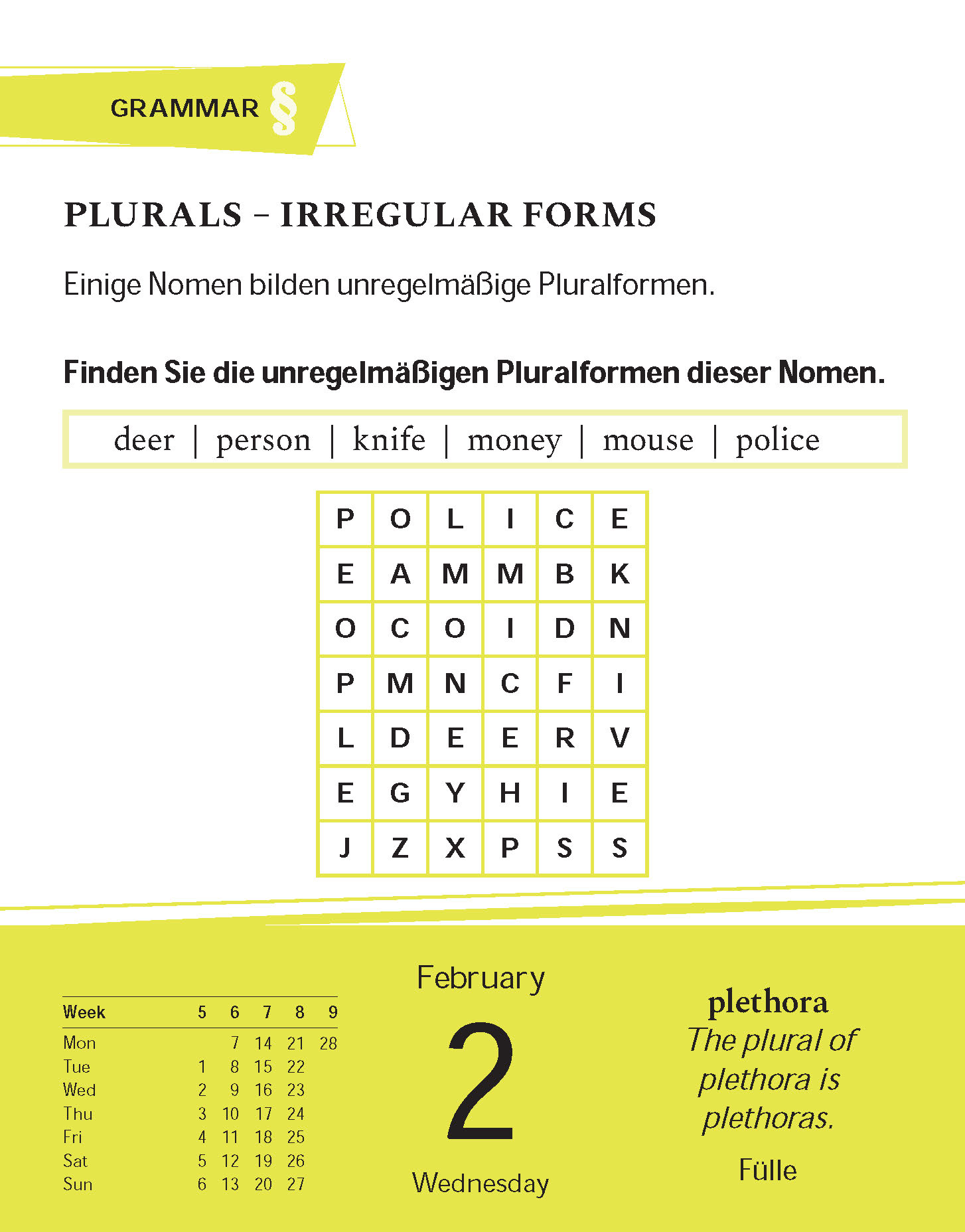 Langenscheidt Sprachkalender Englisch für Fortgeschrittene 2022 Langenscheidt Sprachkalender Englisch für Fortgeschrittene 2022