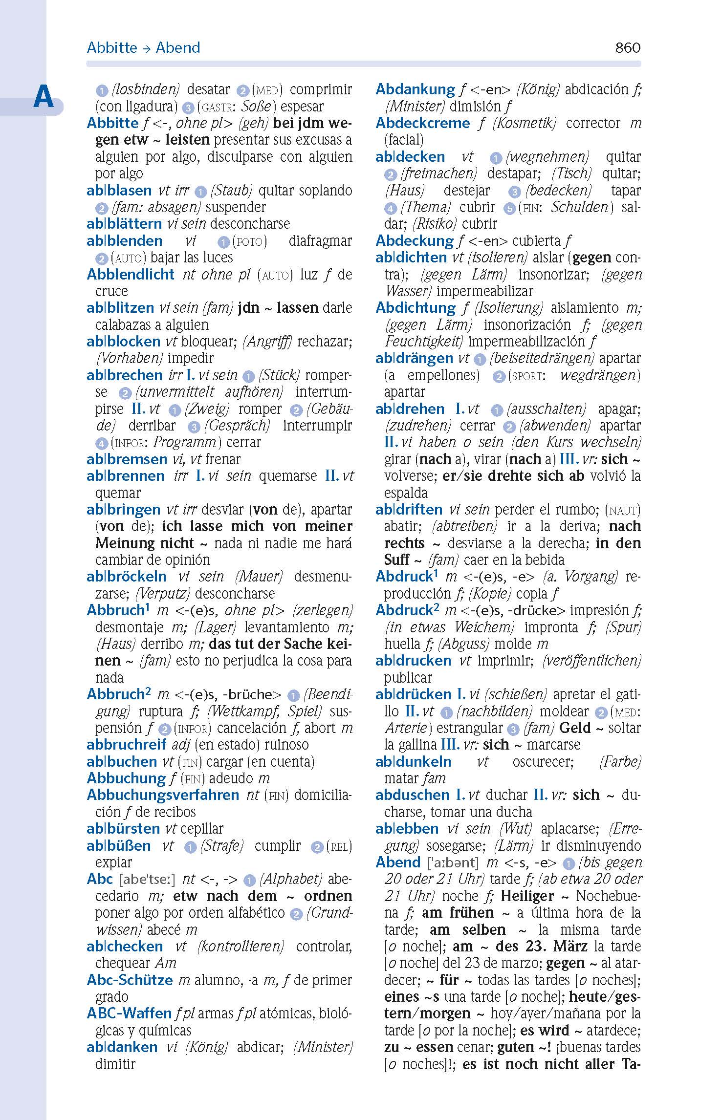 PONS Das große Schulwörterbuch Klausurausgabe Spanisch