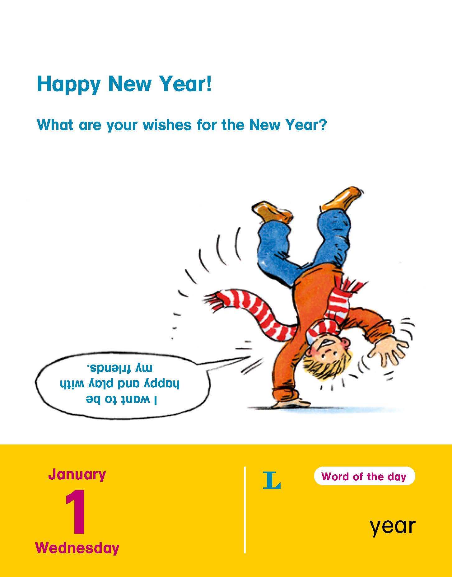 Langenscheidt Kinderkalender Englisch 2025