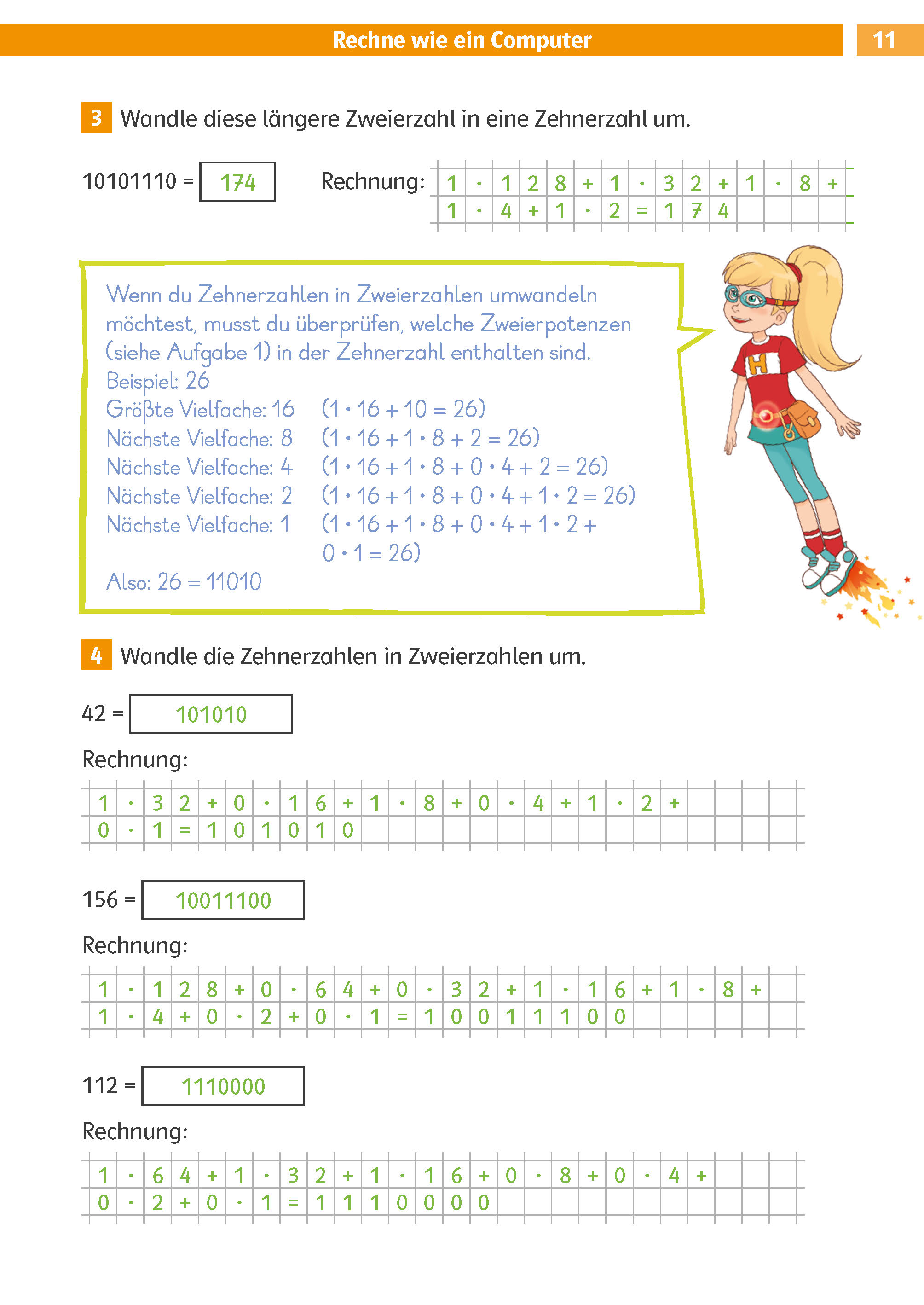 Klett Die Mathe-Helden: Knobelaufgaben für Mathe-Helden 4. Klasse