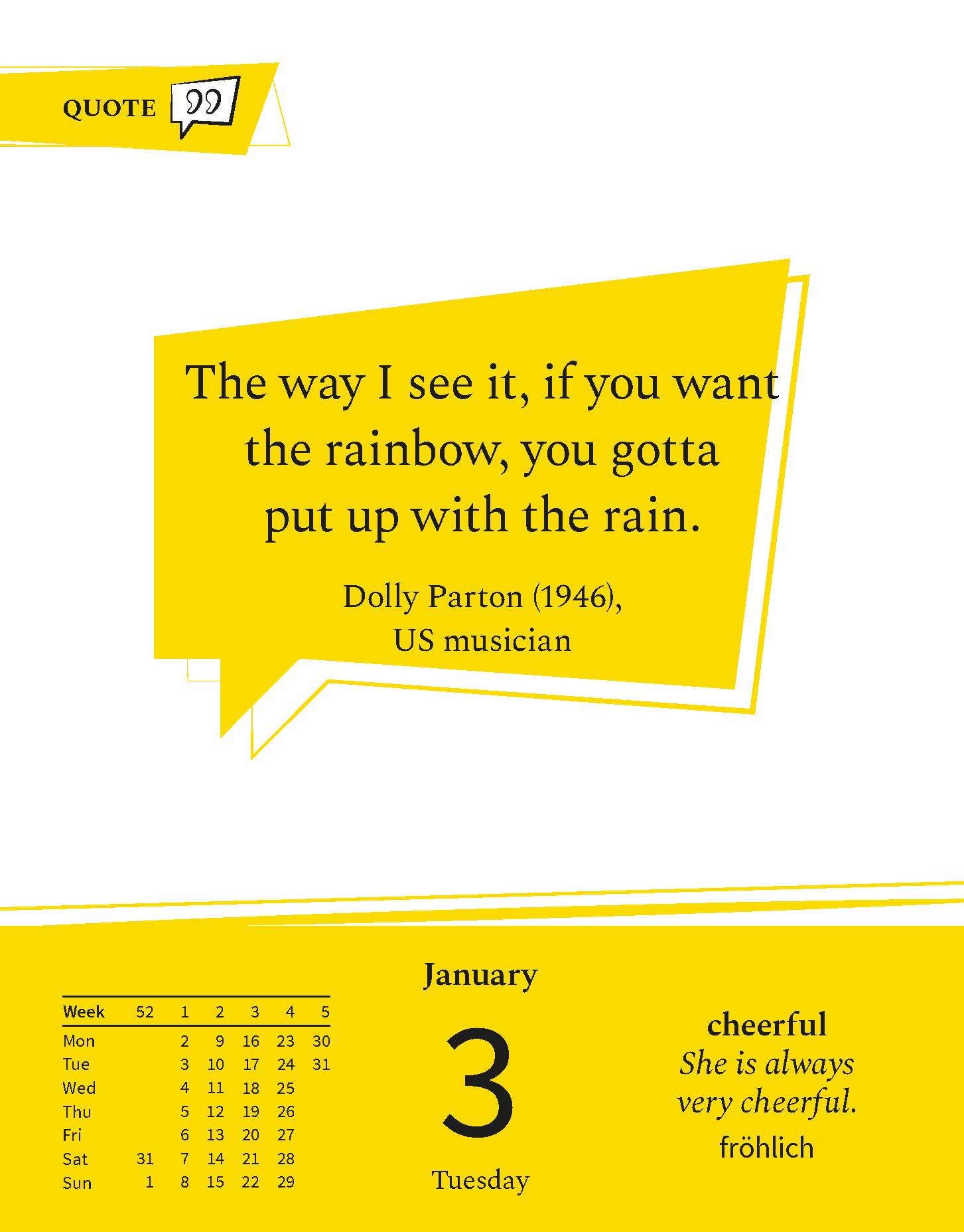 Langenscheidt Sprachkalender Englisch 2023