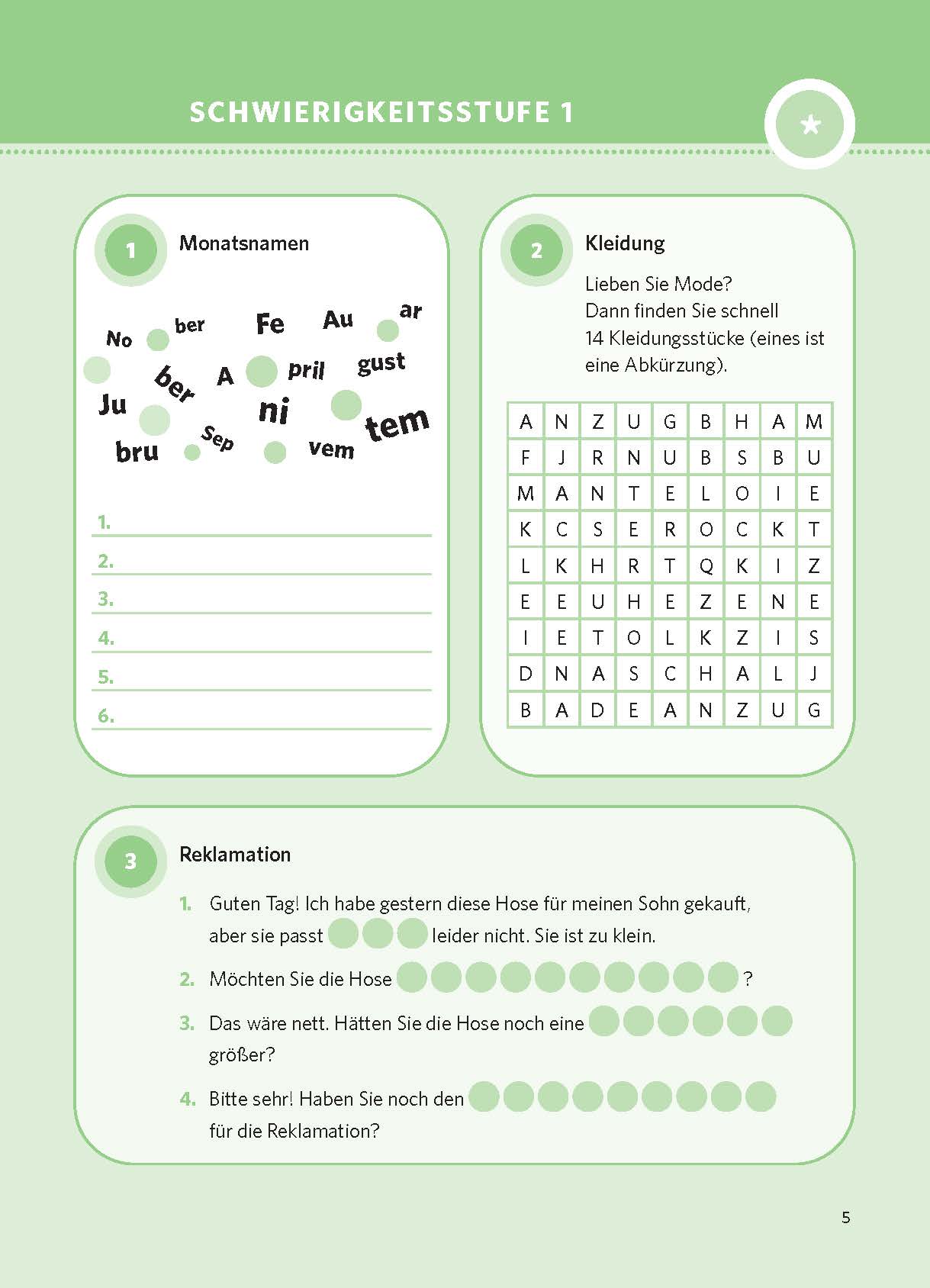 PONS Sprachrätsel Deutsch