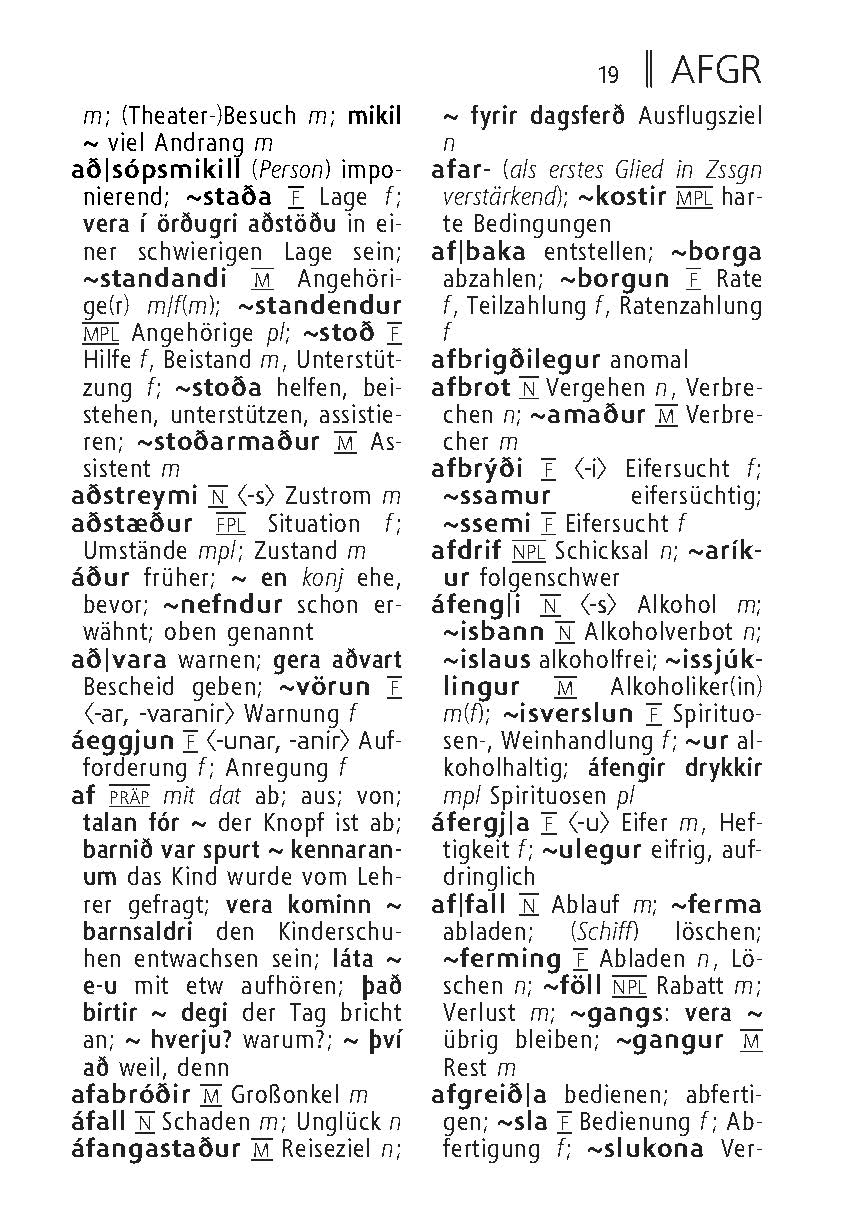 Langenscheidt Universal-Wörterbuch Isländisch