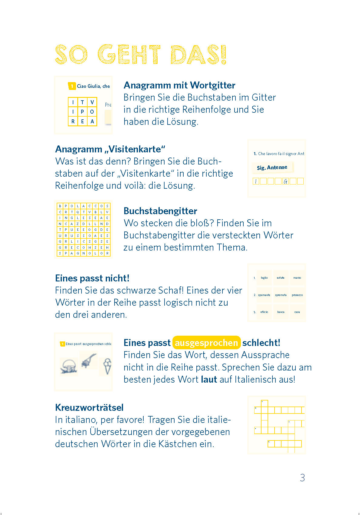 Langenscheidt Pocket-Sprachrätsel Italienisch