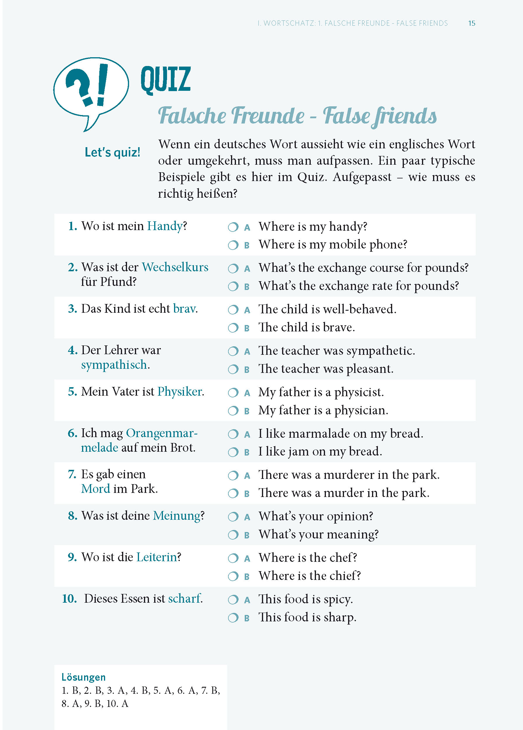 Langenscheidt Richtig oder Falsch? Englisch