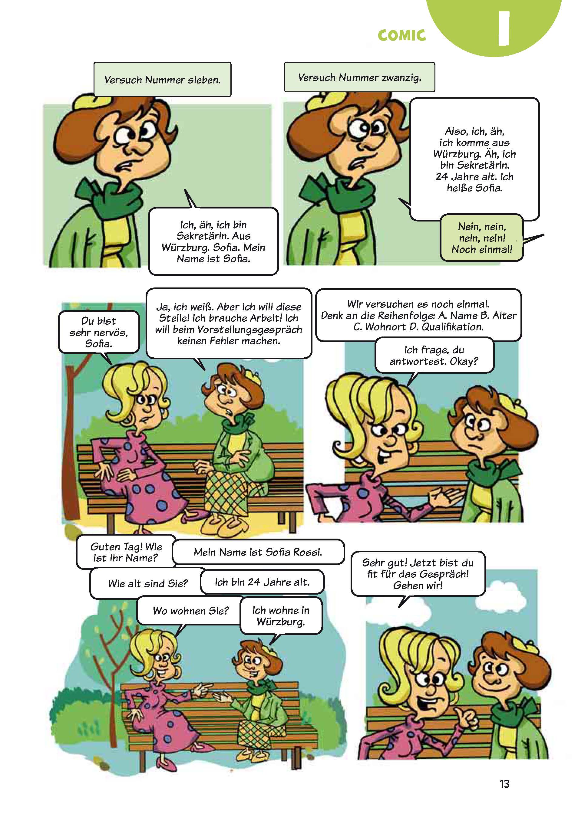 PONS Sprachlern-Comic Deutsch als Fremdsprache